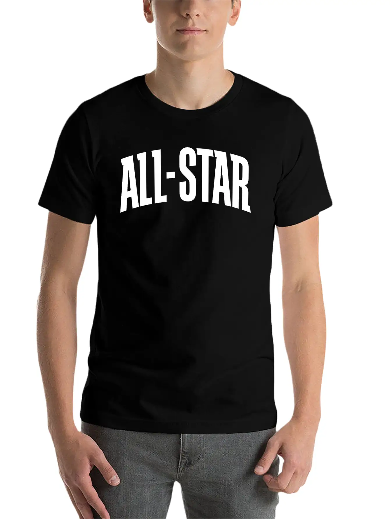 ALL-STAR Basic Graphic T-Shirt ¨C Daily Comfort In Soft Cotton