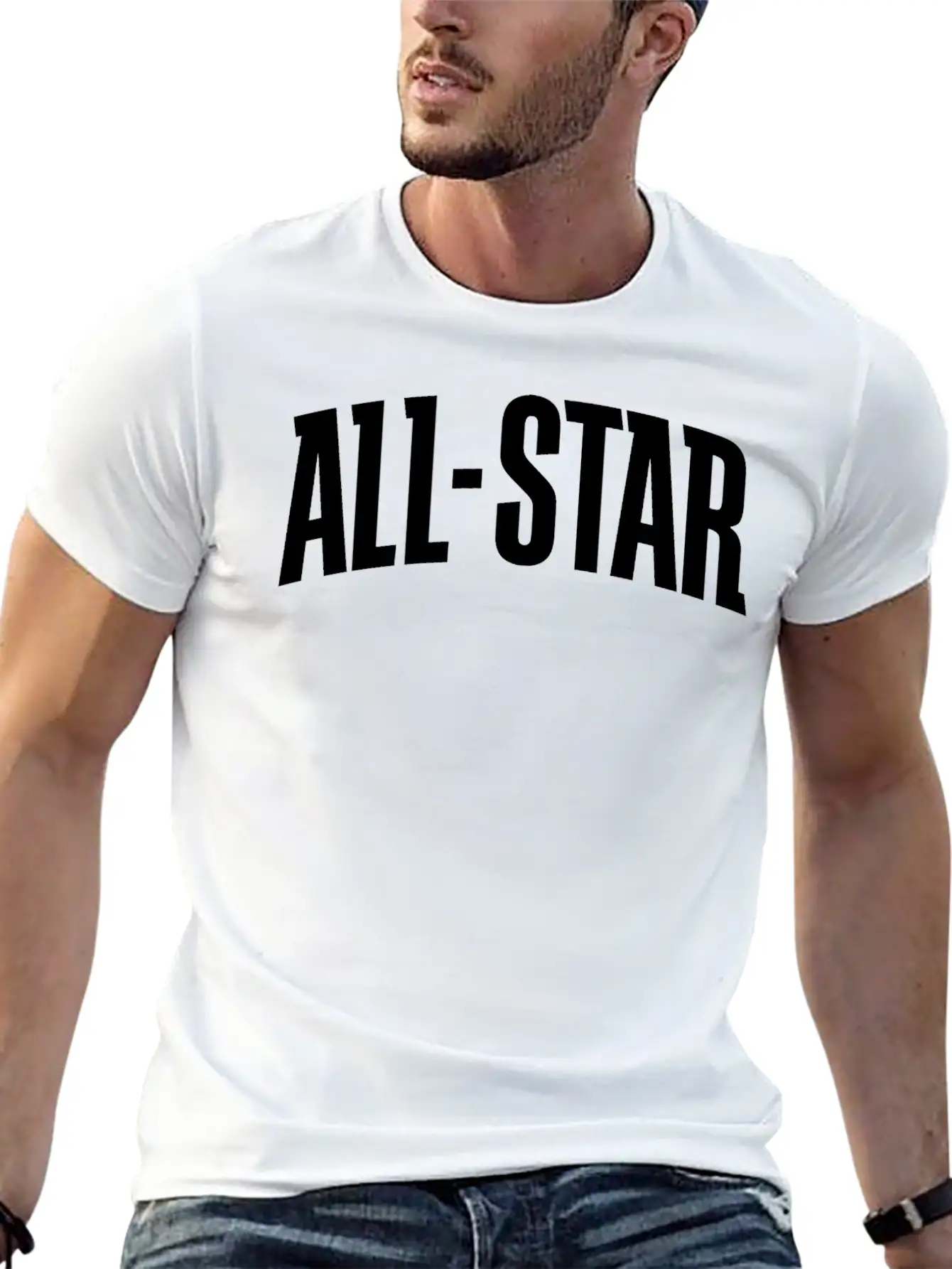 ALL-STAR Basic Graphic T-Shirt ¨C Daily Comfort In Soft Cotton