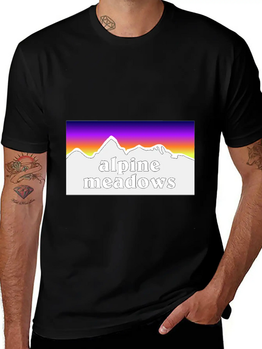 Alpine Meadows Soft Cotton Short Sleeve Tee ¨C Unisex Wardrobe Staple