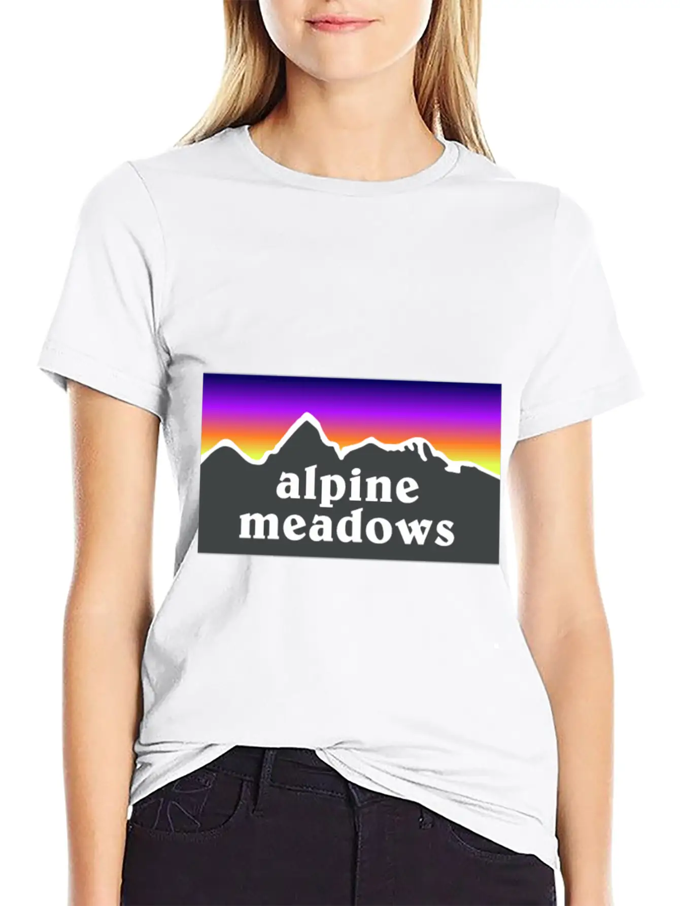 Alpine Meadows Soft Cotton Short Sleeve Tee ¨C Unisex Wardrobe Staple