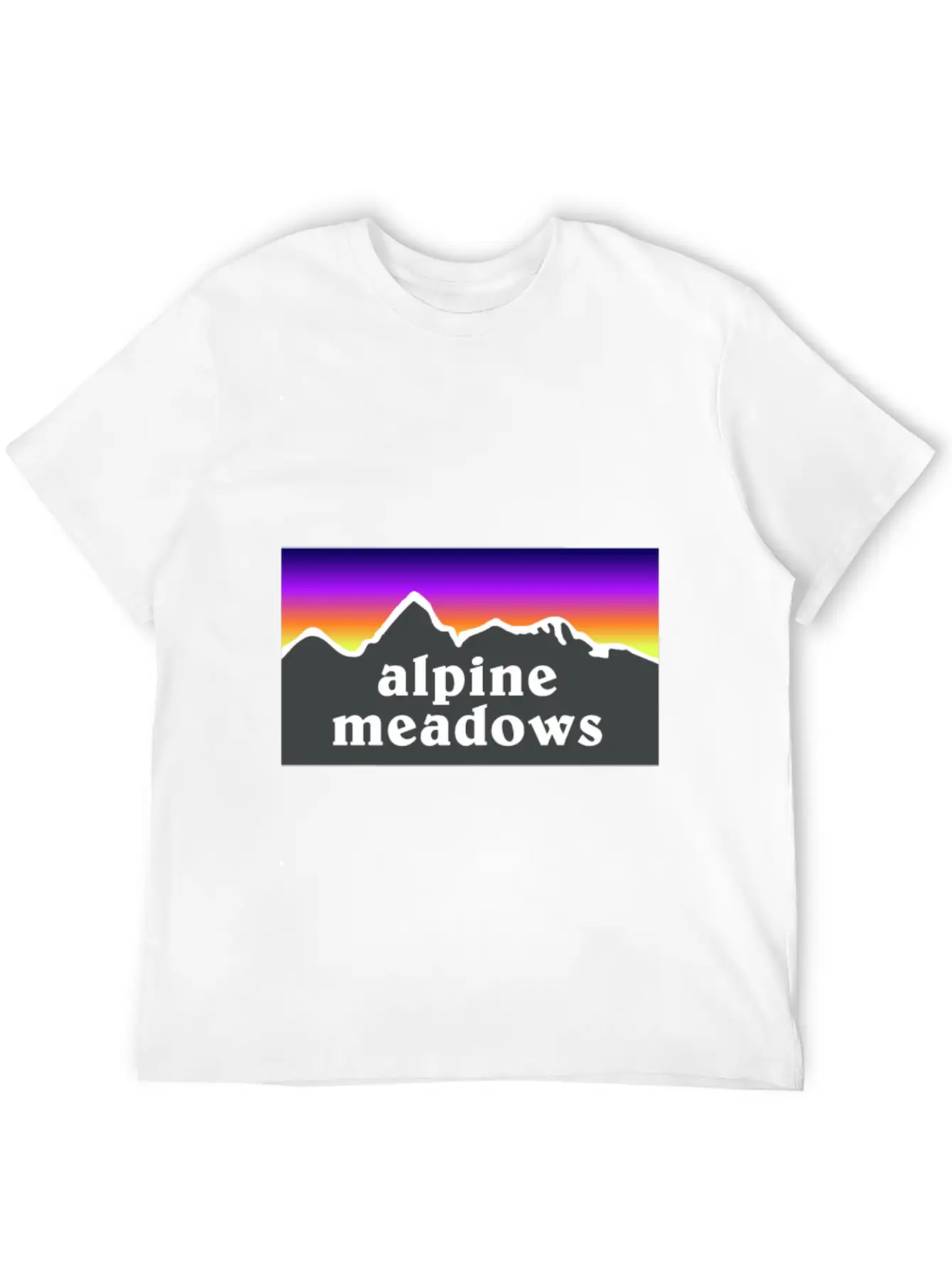 Alpine Meadows Soft Cotton Short Sleeve Tee ¨C Unisex Wardrobe Staple