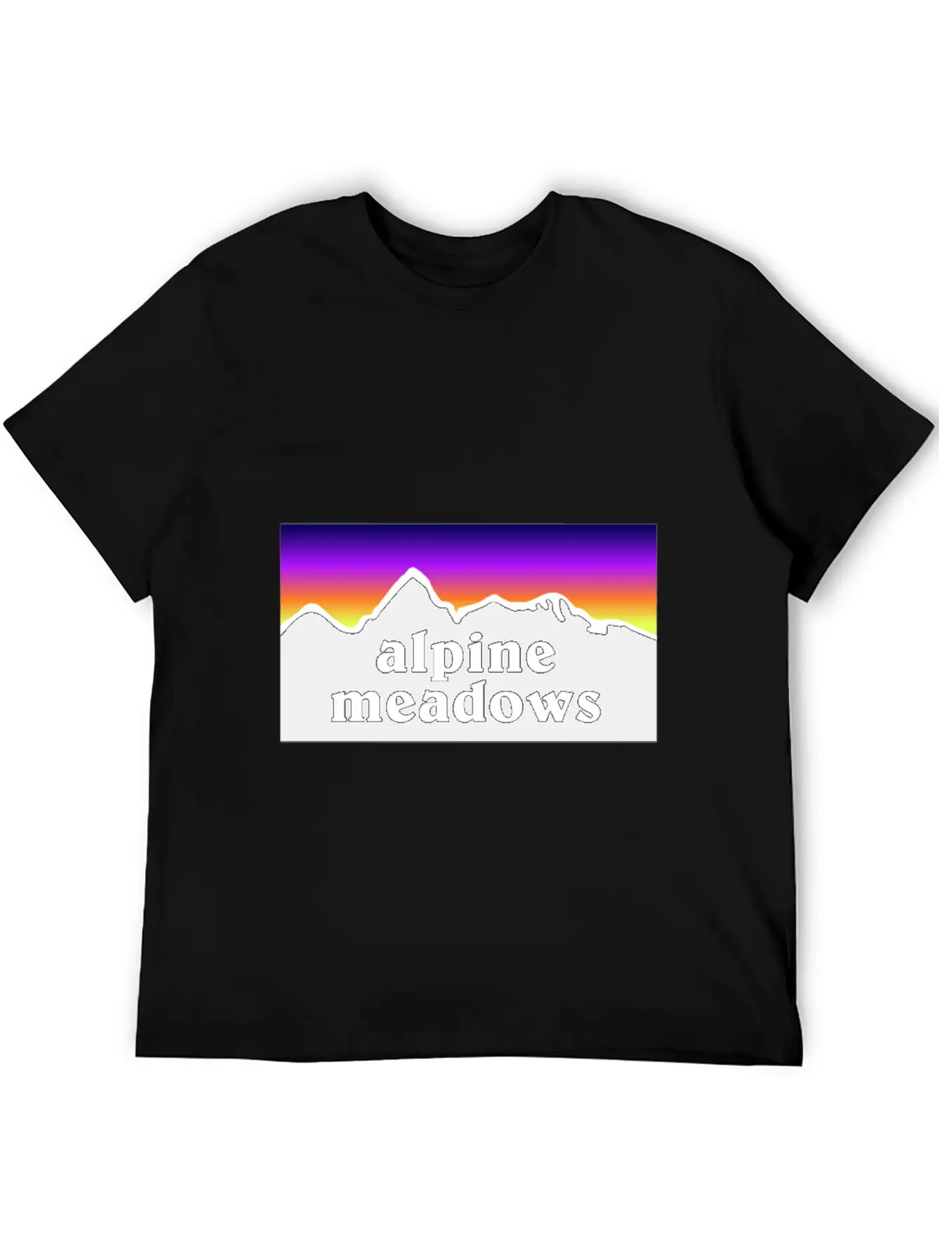 Alpine Meadows Soft Cotton Short Sleeve Tee ¨C Unisex Wardrobe Staple