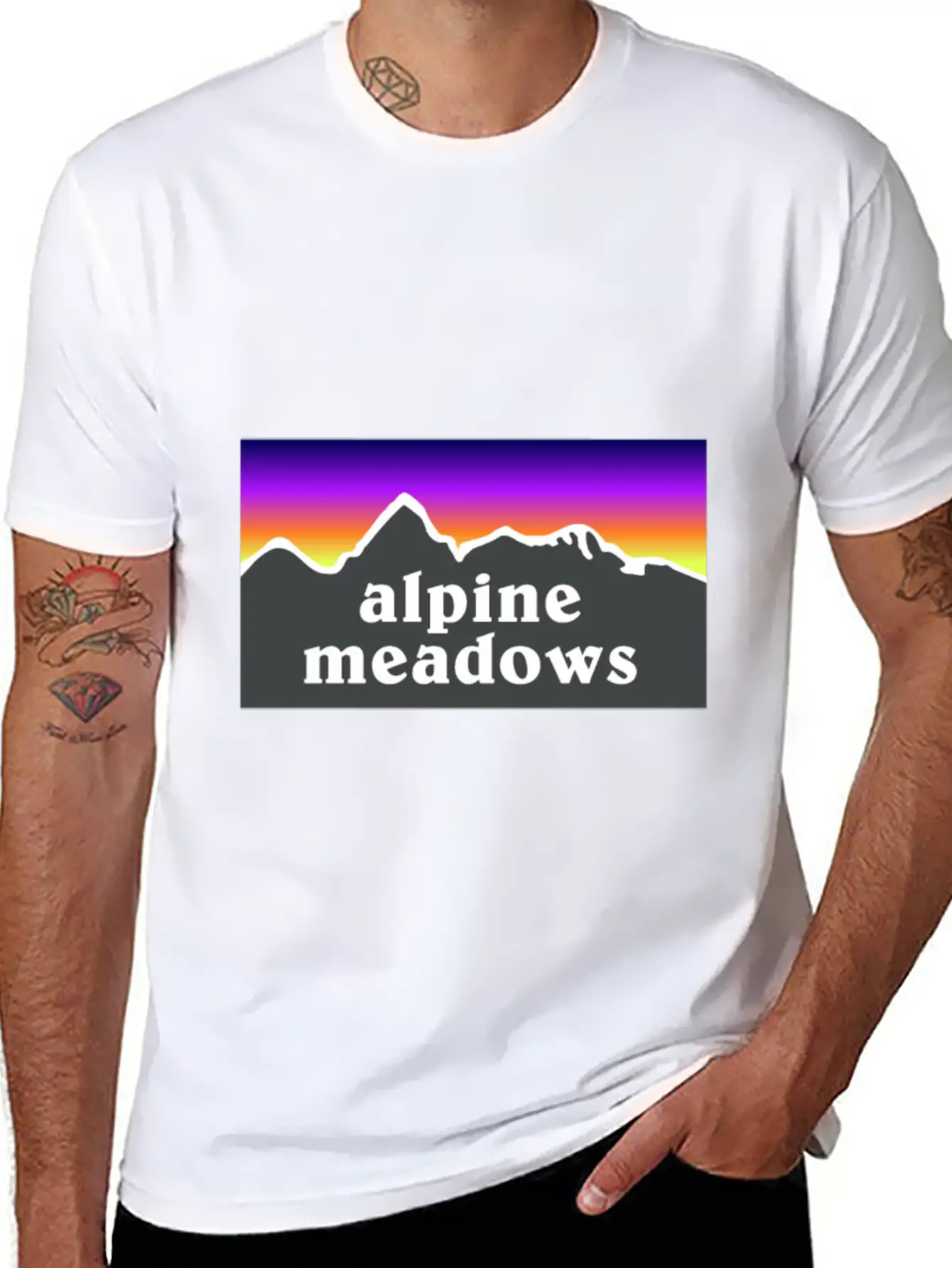 Alpine Meadows Soft Cotton Short Sleeve Tee ¨C Unisex Wardrobe Staple