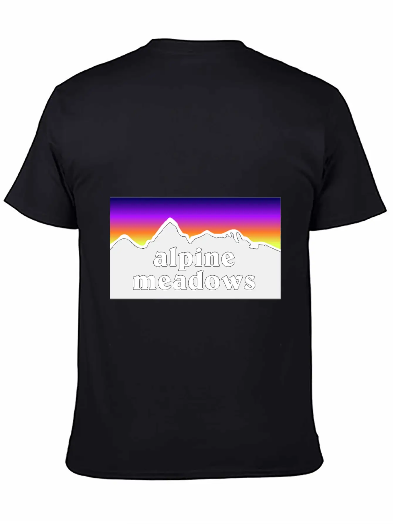 Alpine Meadows Soft Cotton Short Sleeve Tee ¨C Unisex Wardrobe Staple
