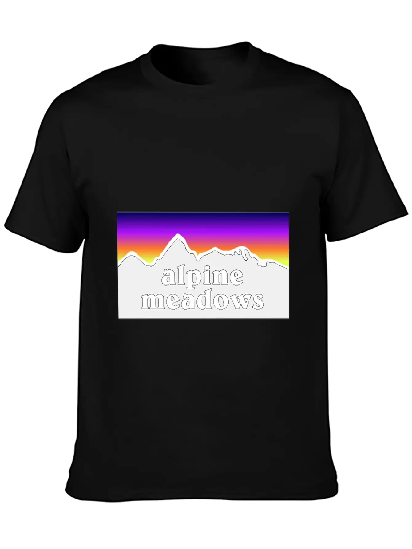 Alpine Meadows Soft Cotton Short Sleeve Tee ¨C Unisex Wardrobe Staple