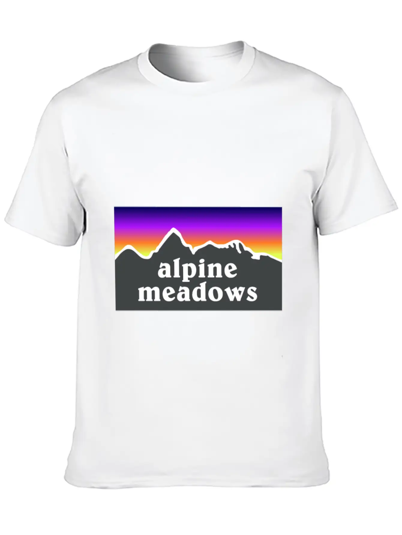 Alpine Meadows Soft Cotton Short Sleeve Tee ¨C Unisex Wardrobe Staple