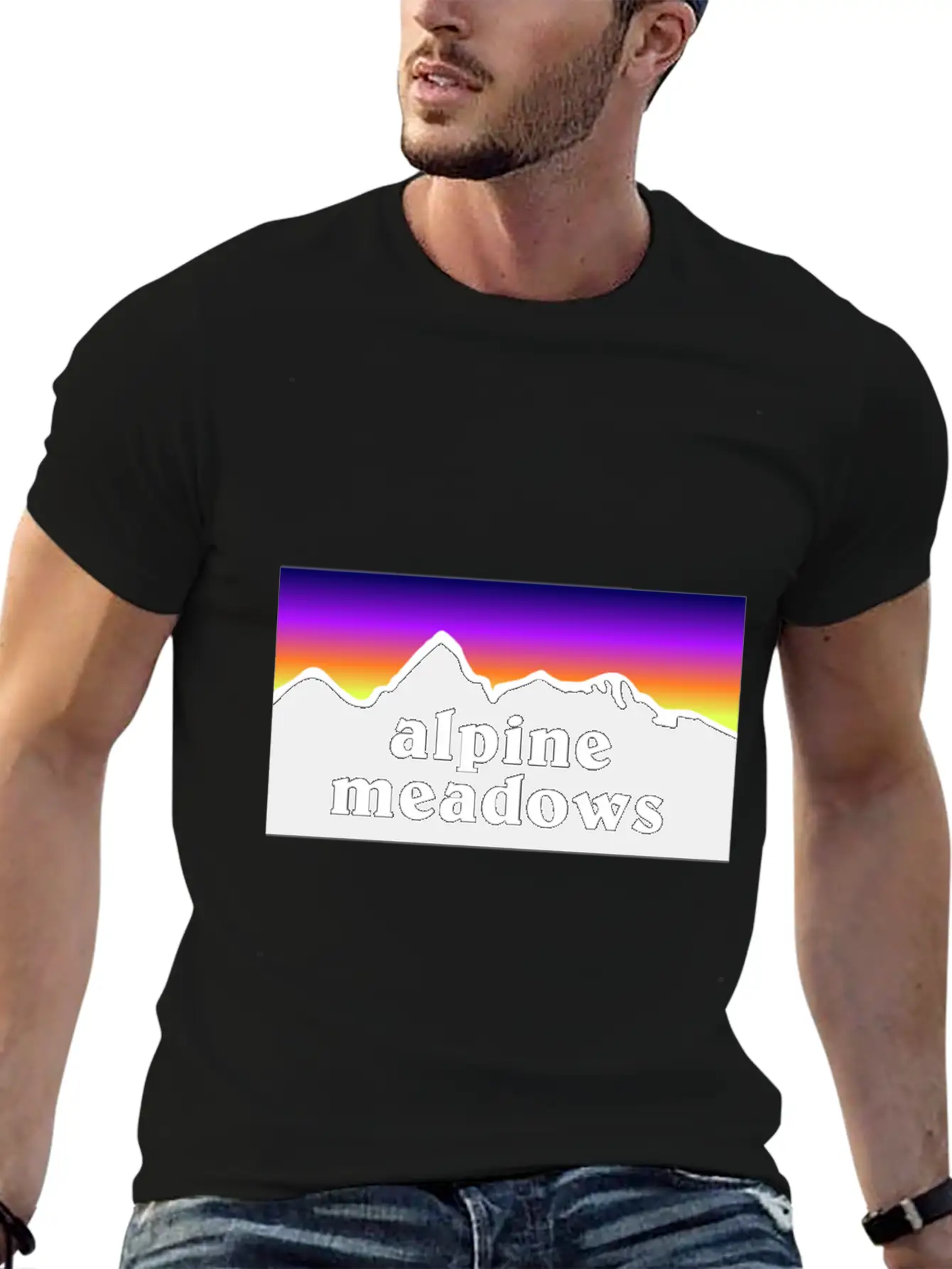 Alpine Meadows Soft Cotton Short Sleeve Tee ¨C Unisex Wardrobe Staple