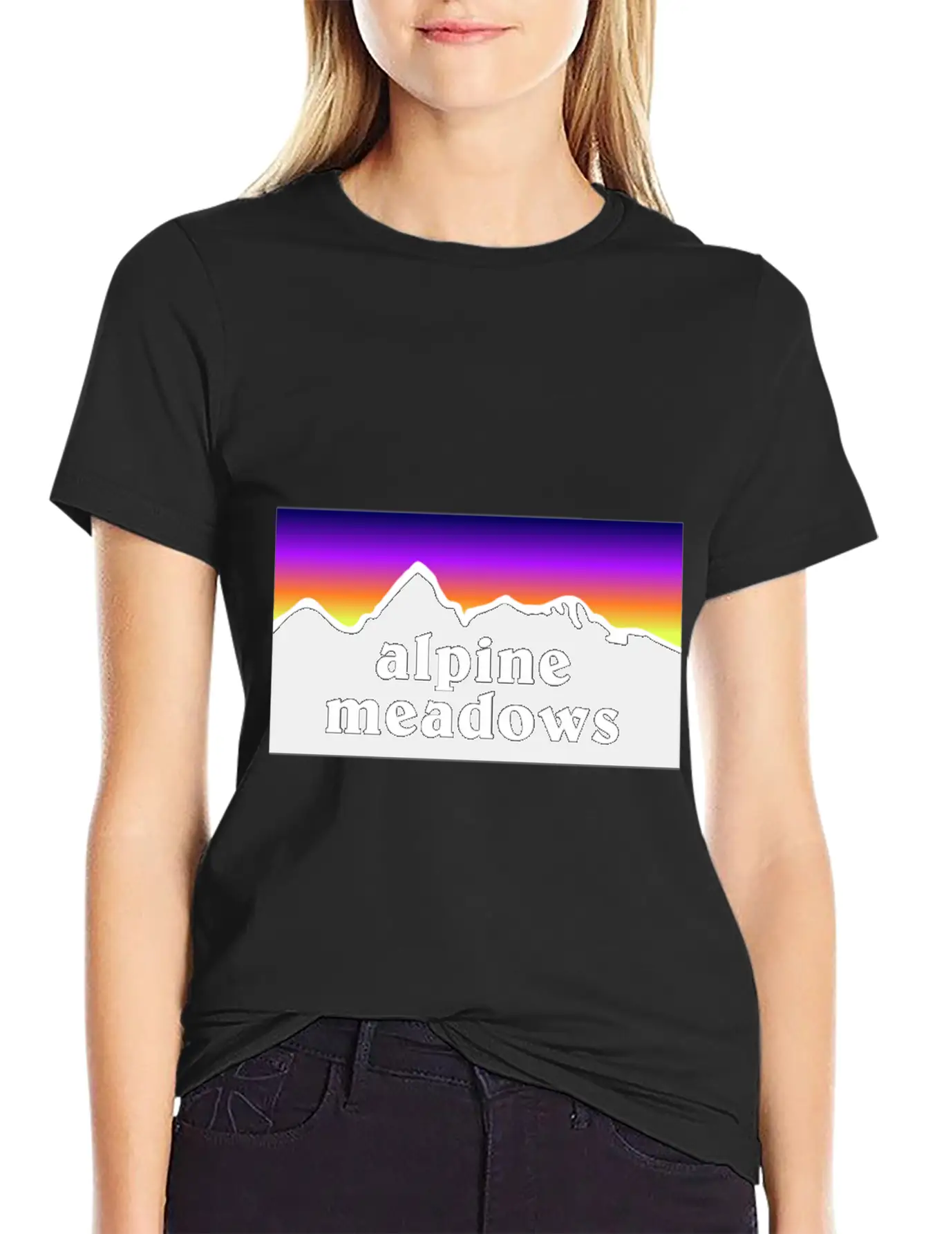 Alpine Meadows Soft Cotton Short Sleeve Tee ¨C Unisex Wardrobe Staple