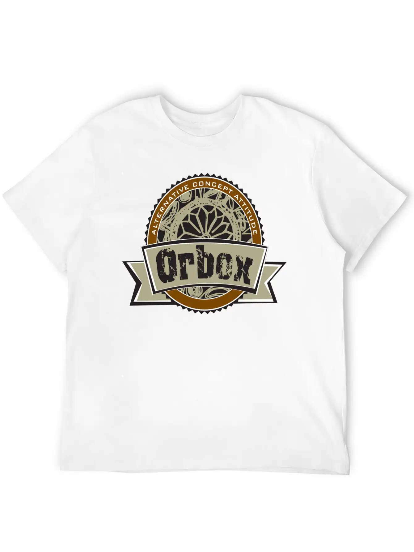 Alternative Concept Attitude Orbox Basic Graphic T-Shirt ¨C Daily Comfort In Soft Cotton