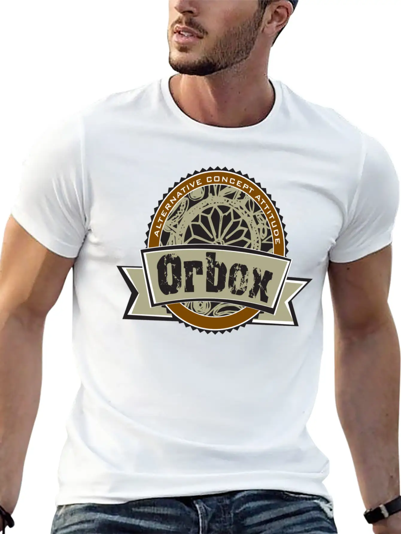 Alternative Concept Attitude Orbox Basic Graphic T-Shirt ¨C Daily Comfort In Soft Cotton