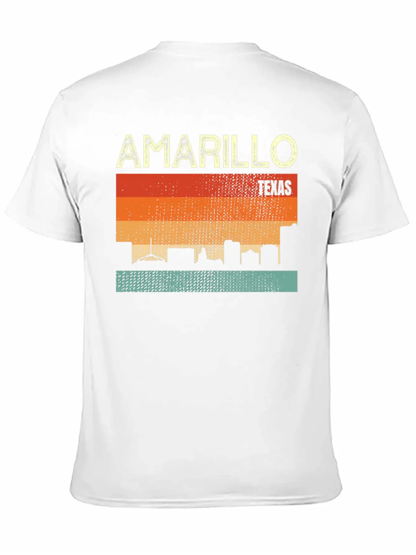 Amarillo Texas Town Basic Graphic T-Shirt ¨C Daily Comfort In Soft Cotton