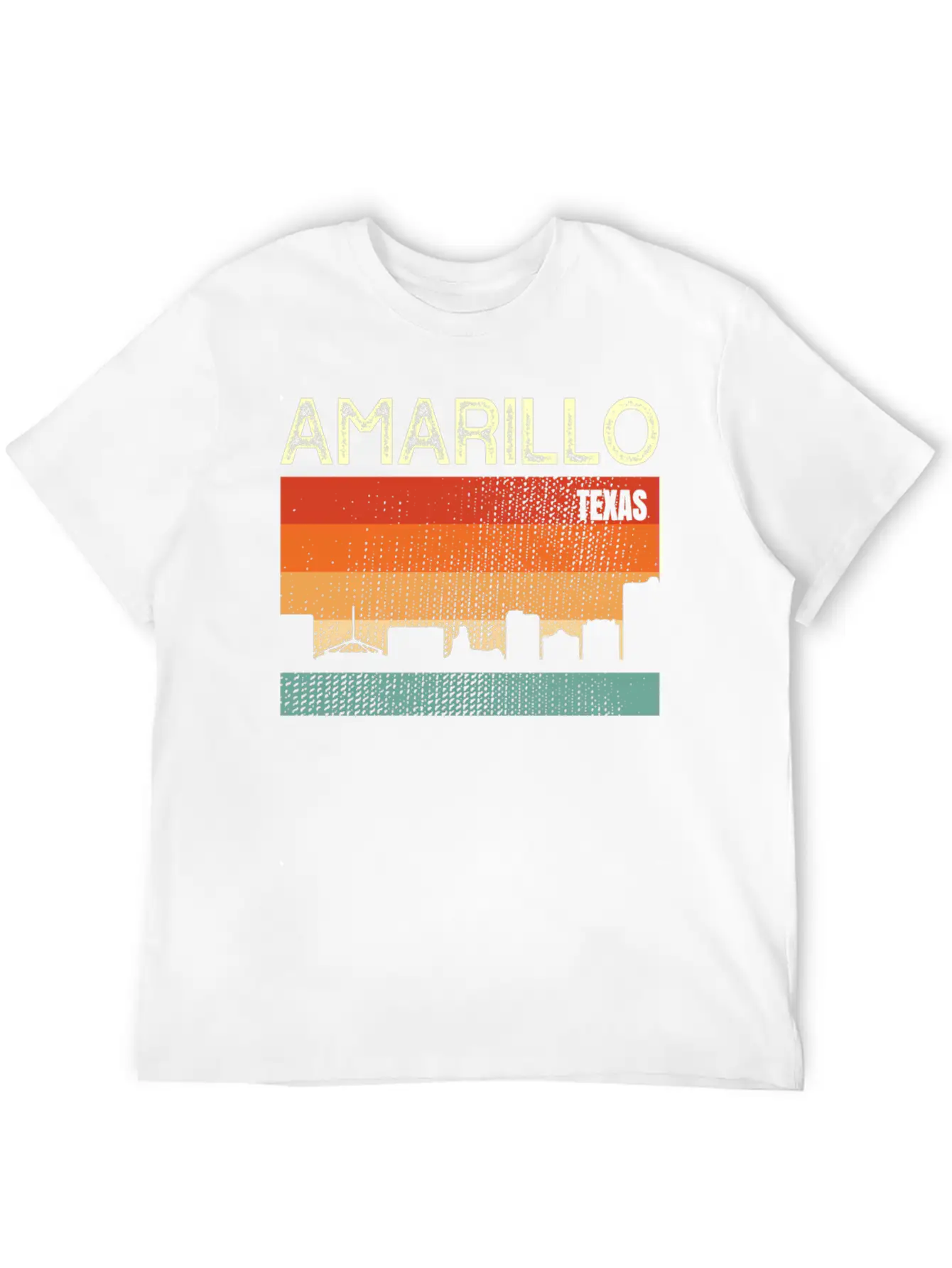 Amarillo Texas Town Basic Graphic T-Shirt ¨C Daily Comfort In Soft Cotton