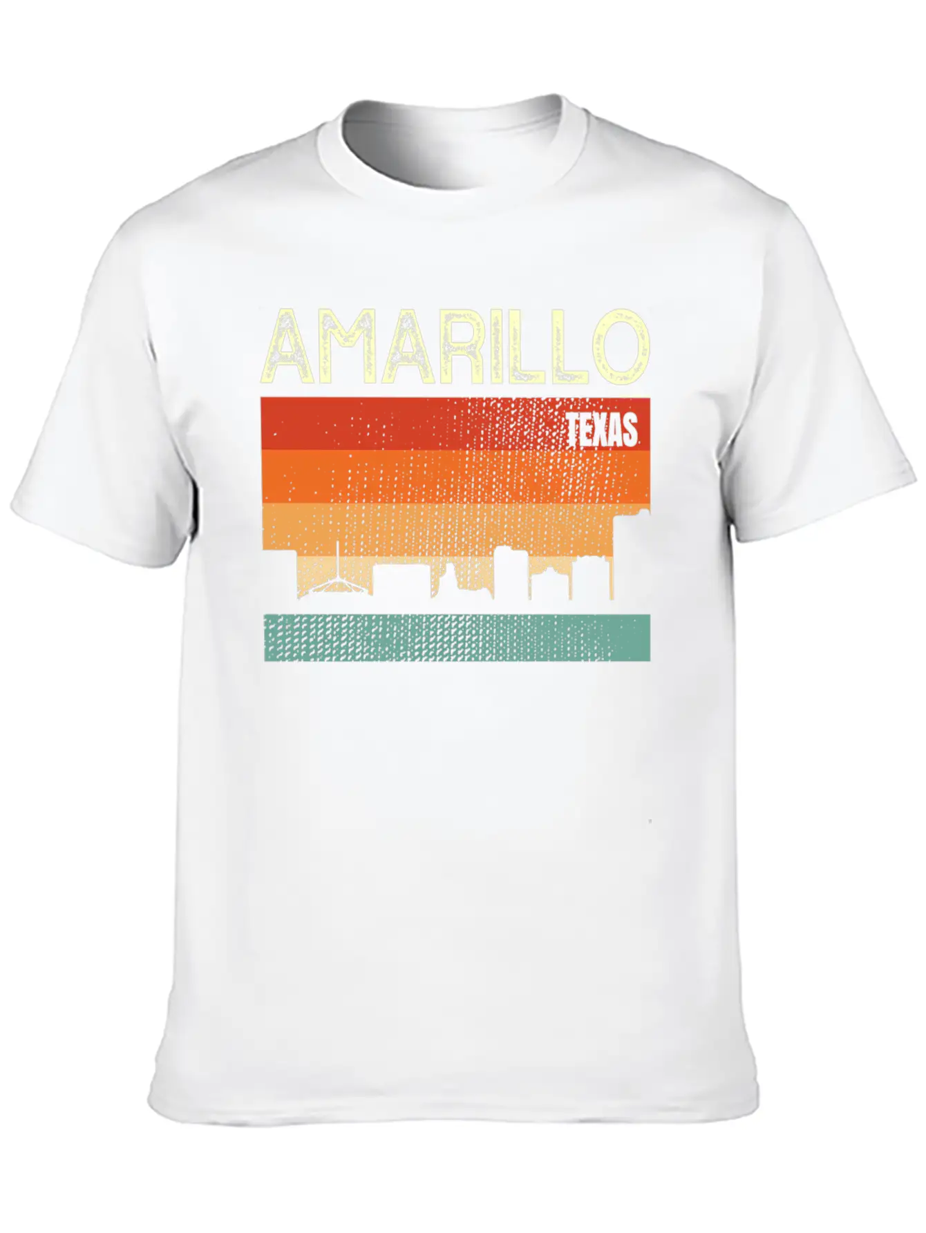 Amarillo Texas Town Basic Graphic T-Shirt ¨C Daily Comfort In Soft Cotton