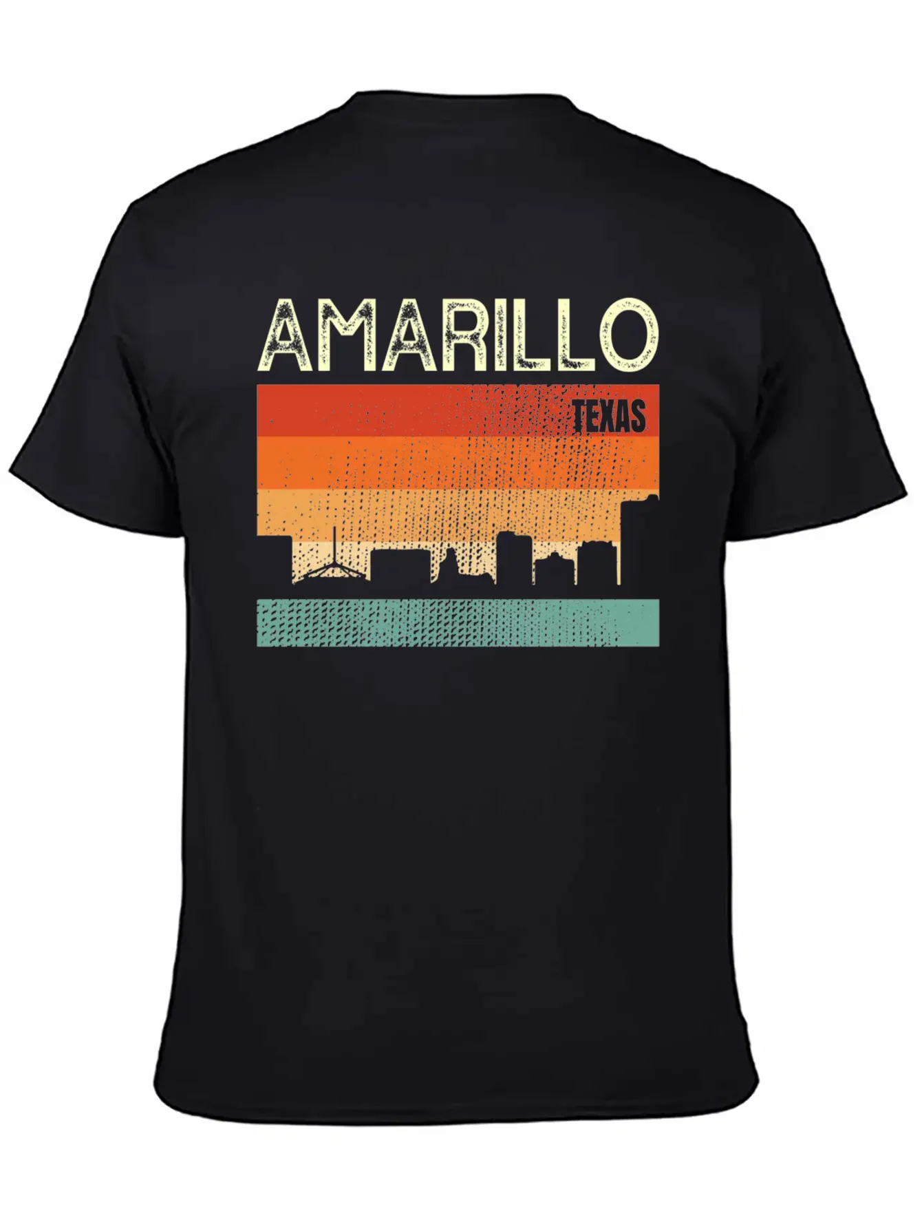 Amarillo Texas Town Basic Graphic T-Shirt ¨C Daily Comfort In Soft Cotton