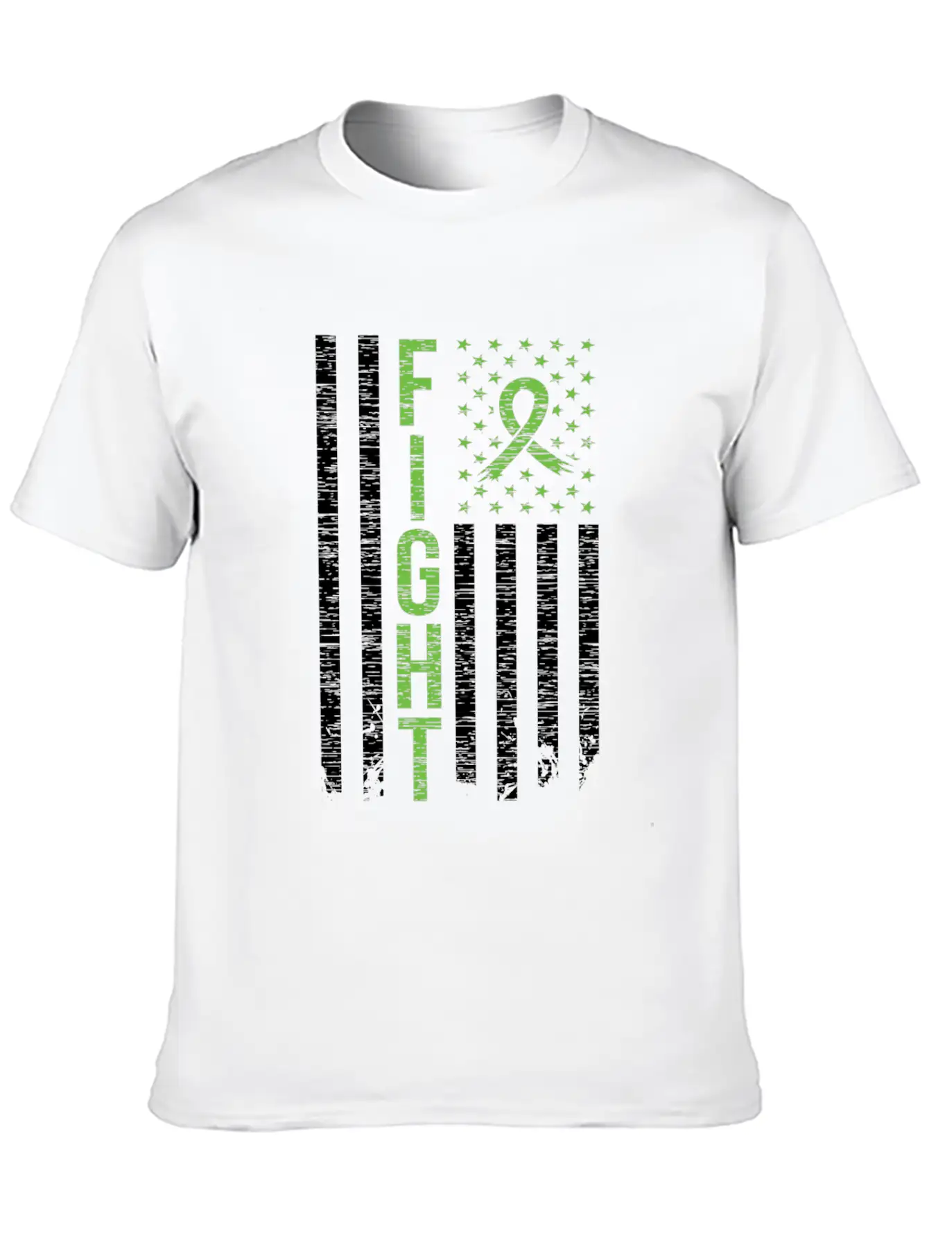 America Fights The Stigma Mental Health Matters Basic Graphic T-Shirt ¨C Daily Comfort In Soft Cotton