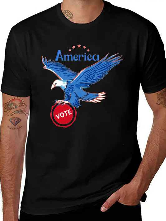 America, Vote! Unisex Casual T-Shirt ¨C Clean Design For Daily Comfort