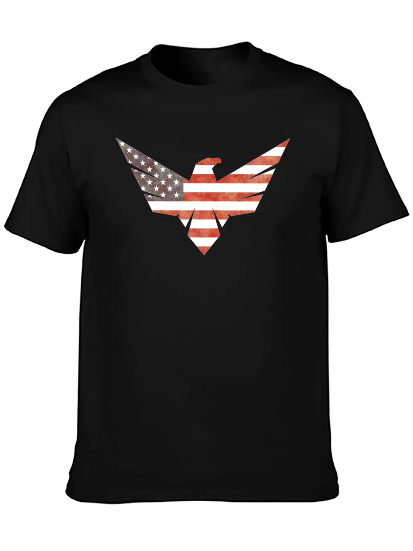 American Flag Eagle Basic Graphic T-Shirt ¨C Daily Comfort In Soft Cotton