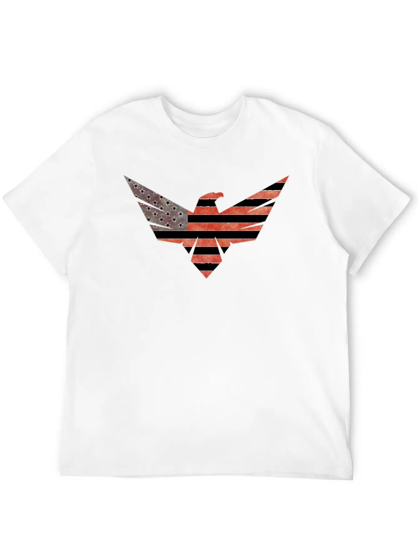 American Flag Eagle Basic Graphic T-Shirt ¨C Daily Comfort In Soft Cotton