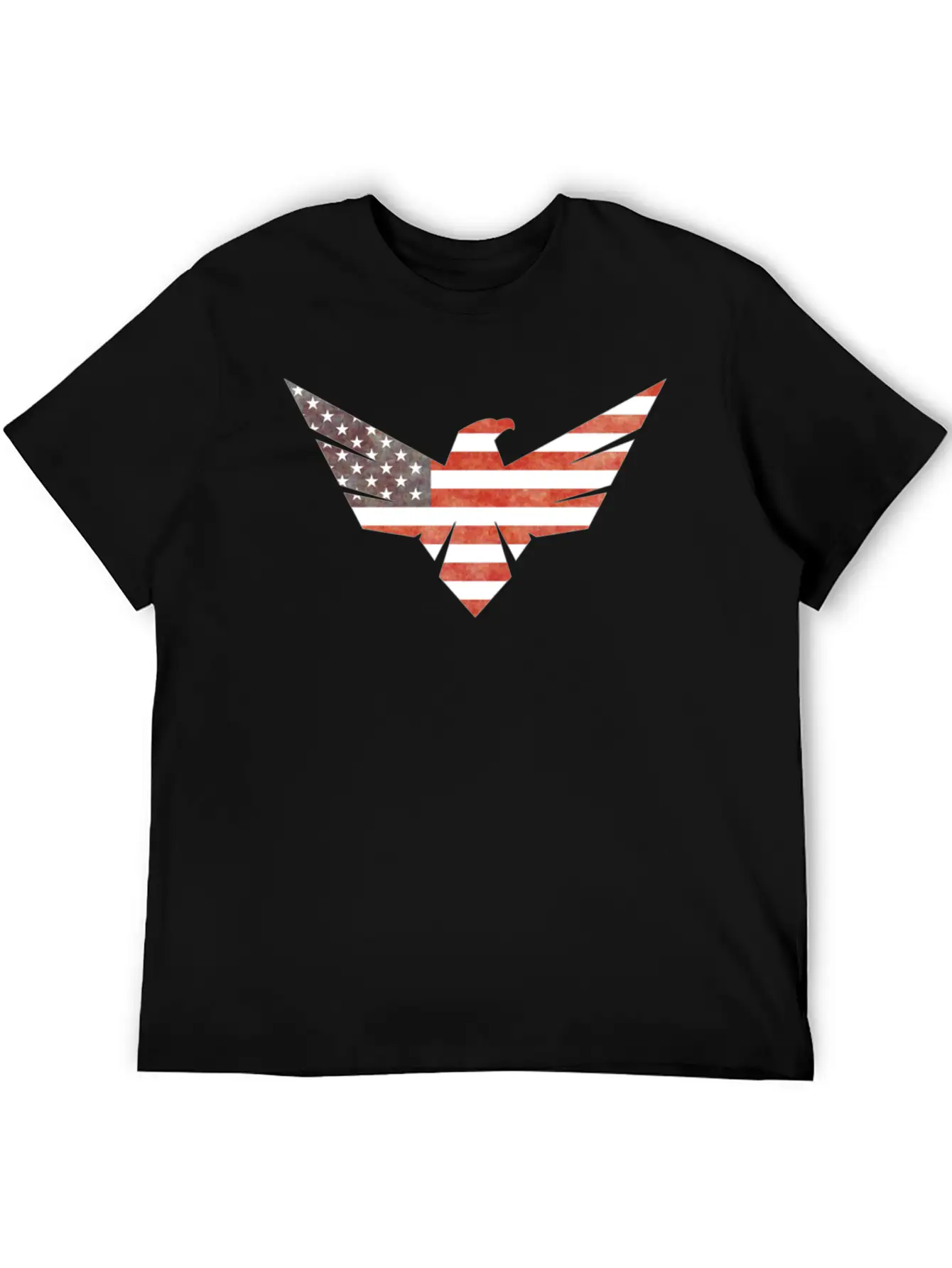 American Flag Eagle Basic Graphic T-Shirt ¨C Daily Comfort In Soft Cotton