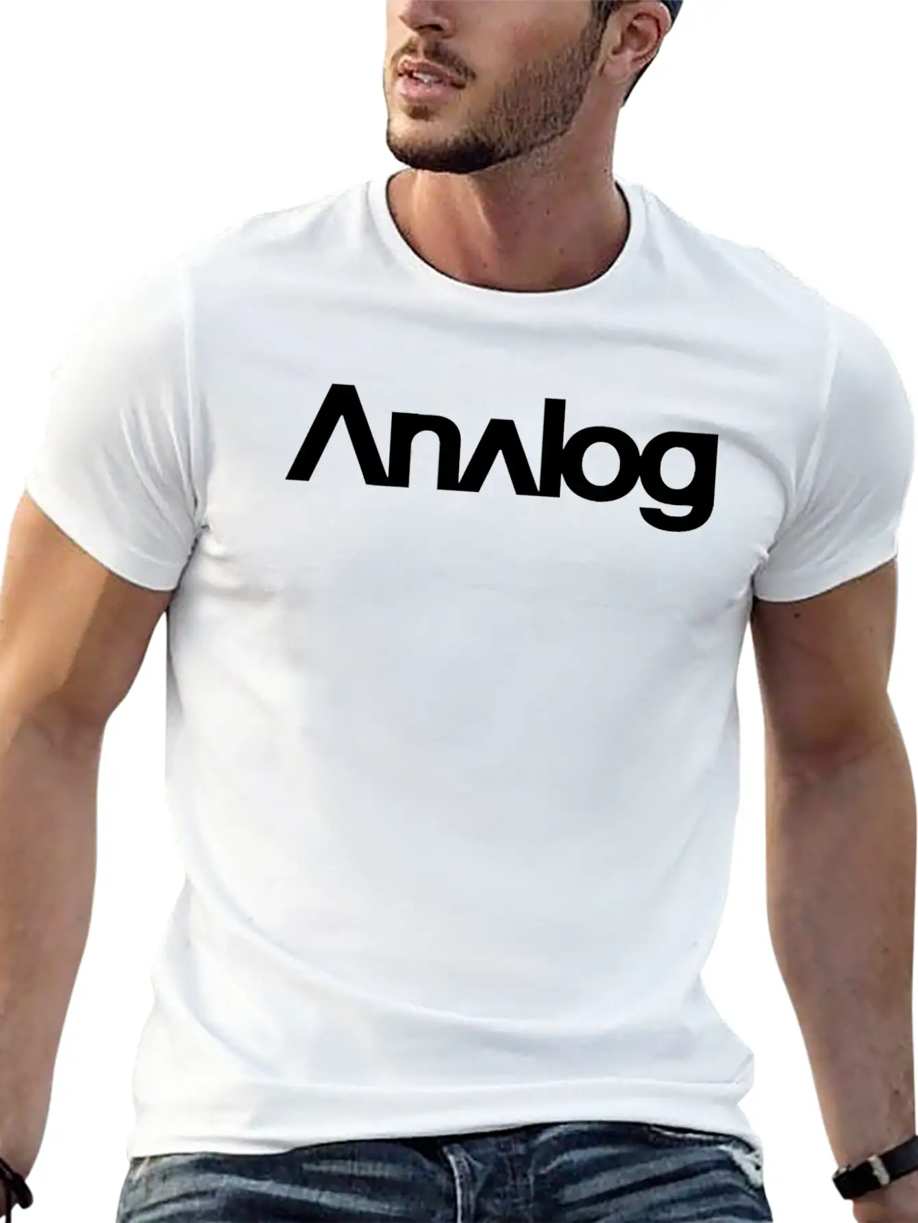 Analog Basic Graphic T-Shirt ¨C Daily Comfort In Soft Cotton