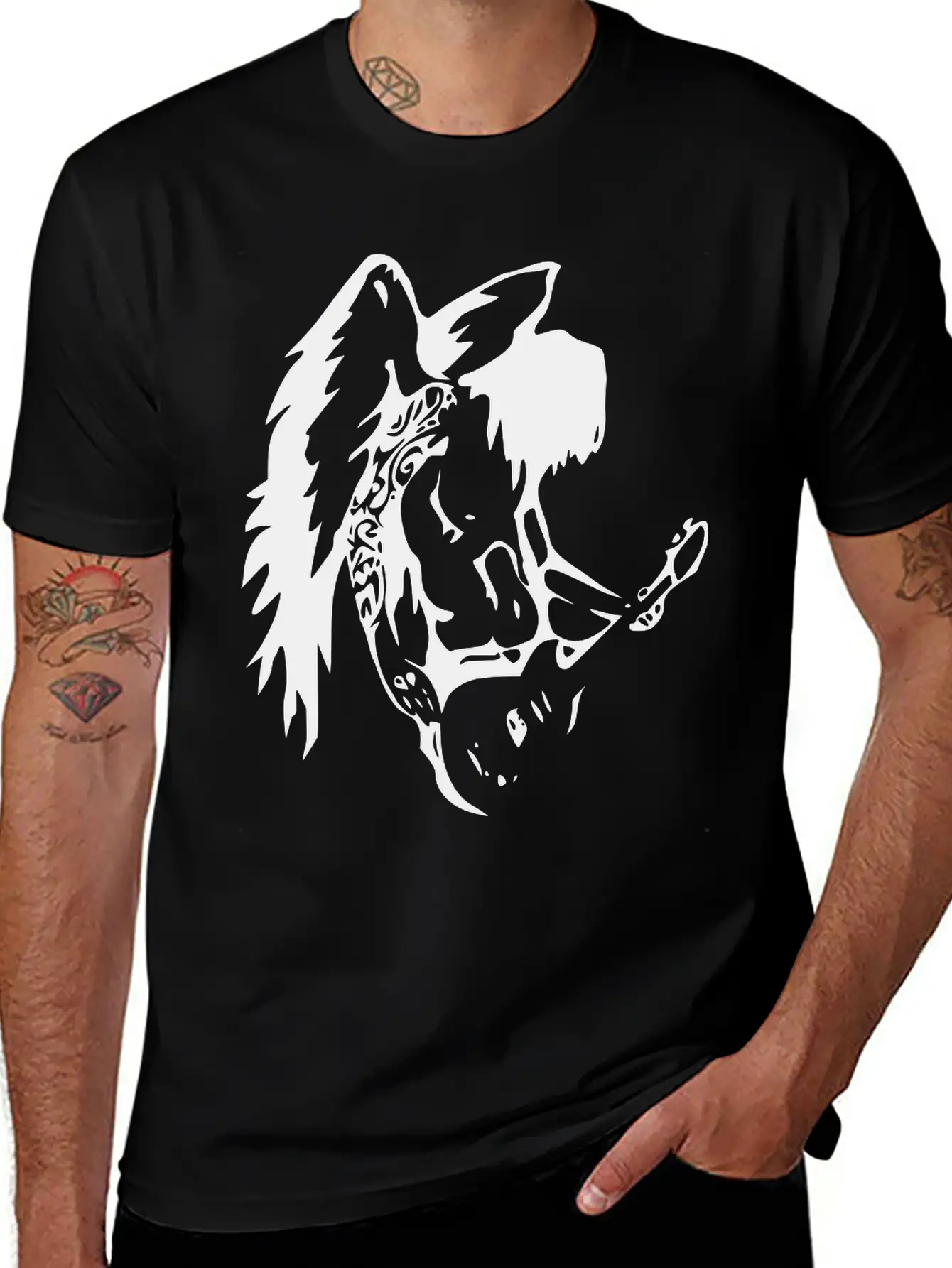 Angel Basic Graphic T-Shirt ¨C Daily Comfort In Soft Cotton