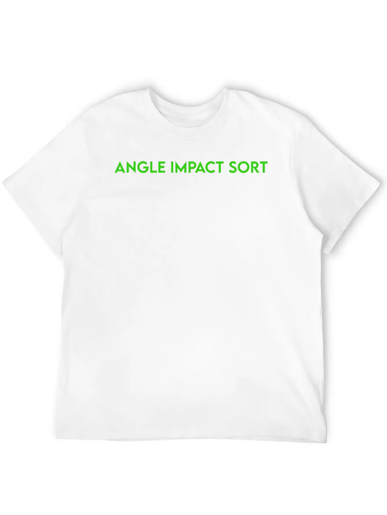 ANGLE IMPACT SORT Basic Graphic T-Shirt ¨C Daily Comfort In Soft Cotton