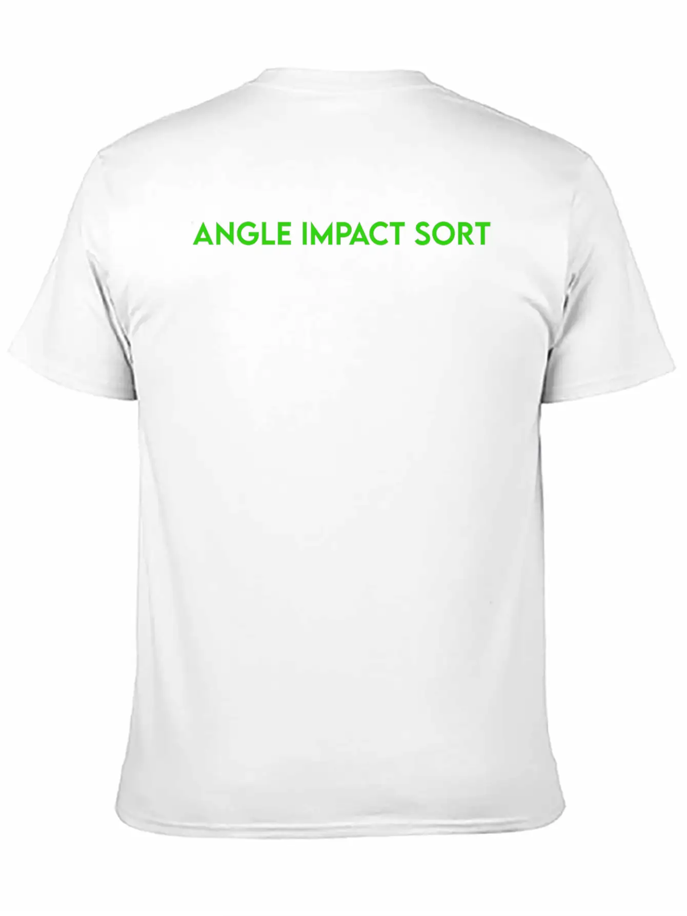 ANGLE IMPACT SORT Basic Graphic T-Shirt ¨C Daily Comfort In Soft Cotton