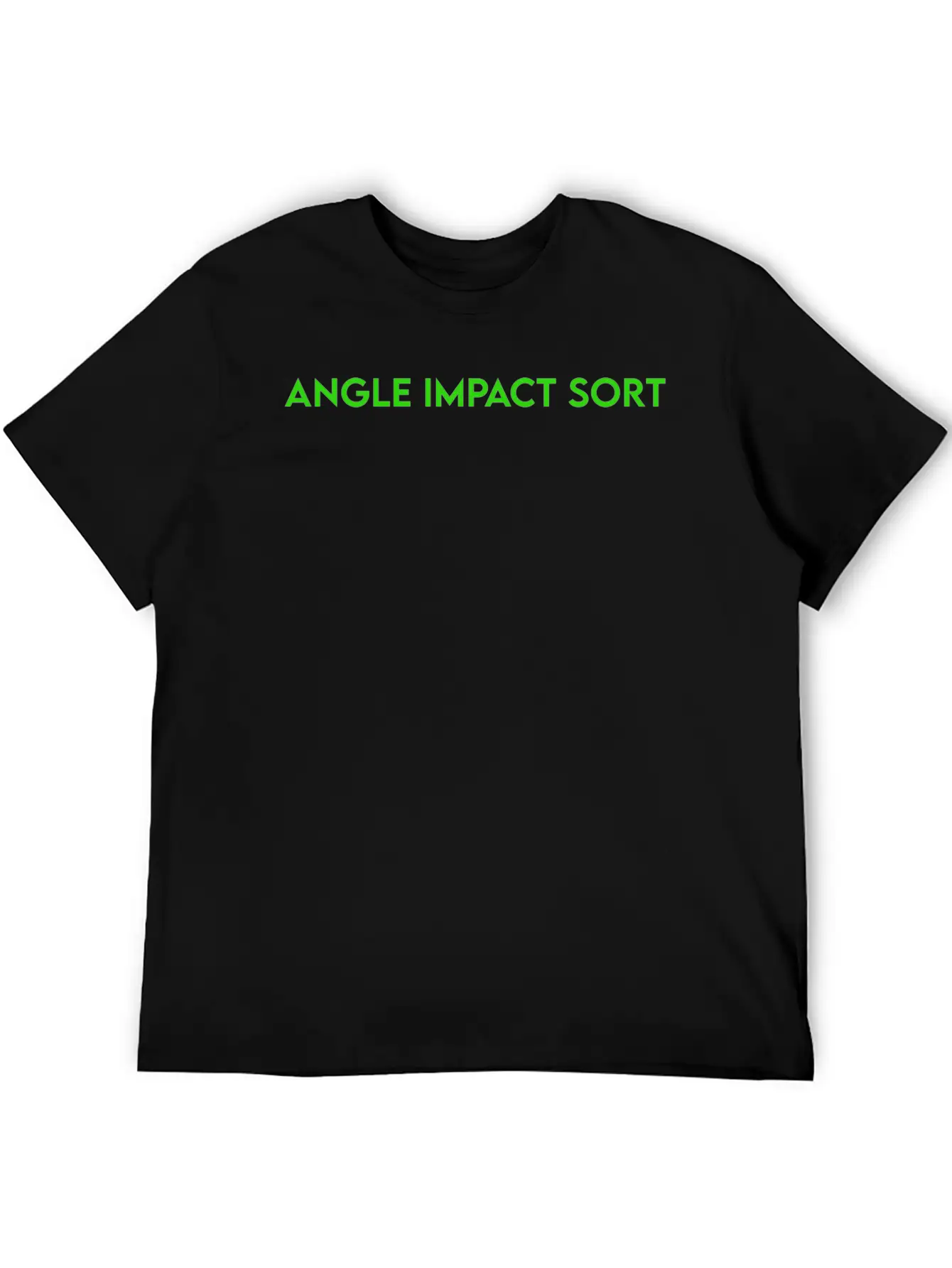 ANGLE IMPACT SORT Basic Graphic T-Shirt ¨C Daily Comfort In Soft Cotton
