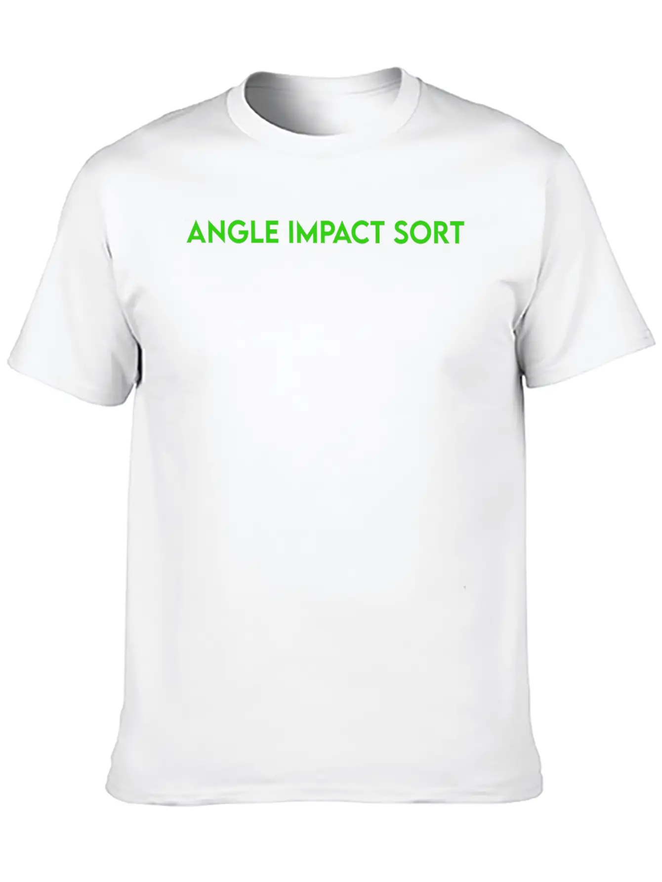 ANGLE IMPACT SORT Basic Graphic T-Shirt ¨C Daily Comfort In Soft Cotton