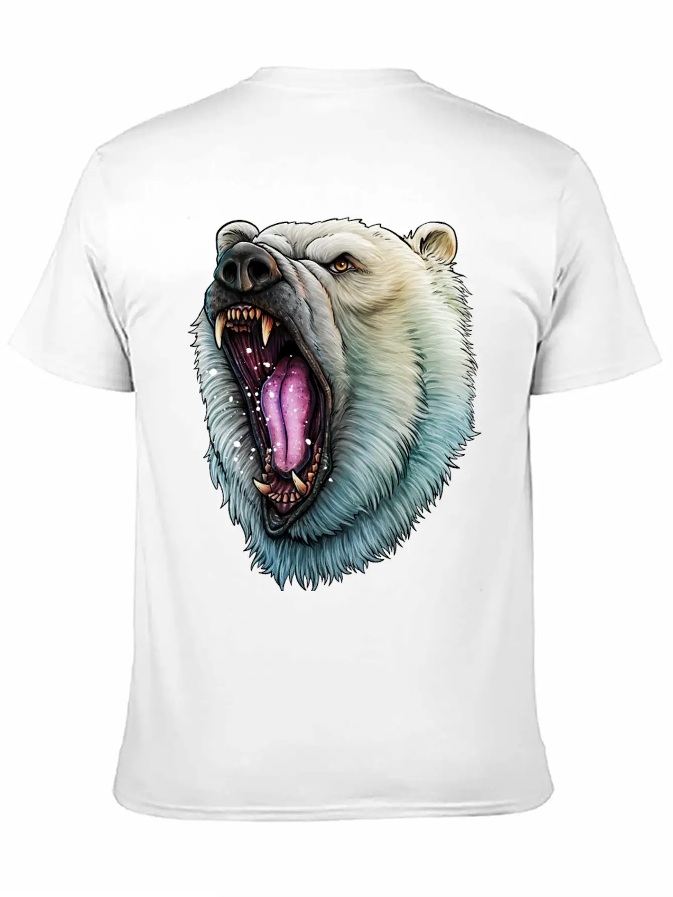 Angry Polar Bear Soft Cotton Short Sleeve Tee ¨C Unisex Wardrobe Staple