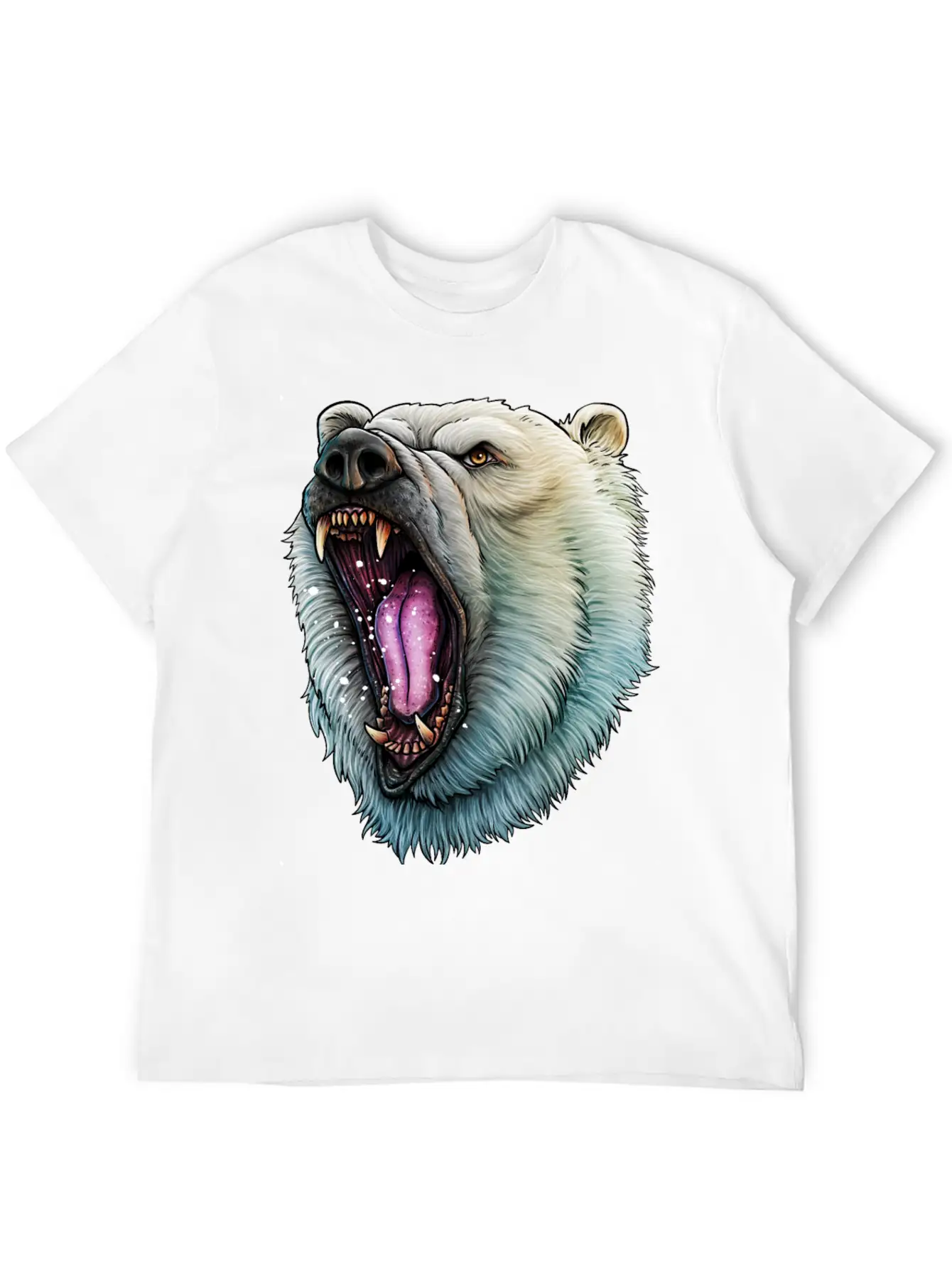 Angry Polar Bear Soft Cotton Short Sleeve Tee ¨C Unisex Wardrobe Staple