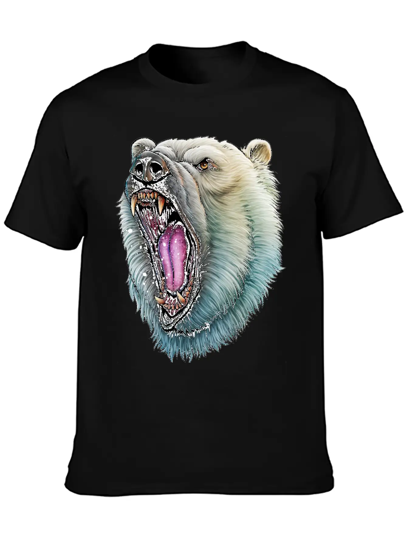 Angry Polar Bear Soft Cotton Short Sleeve Tee ¨C Unisex Wardrobe Staple