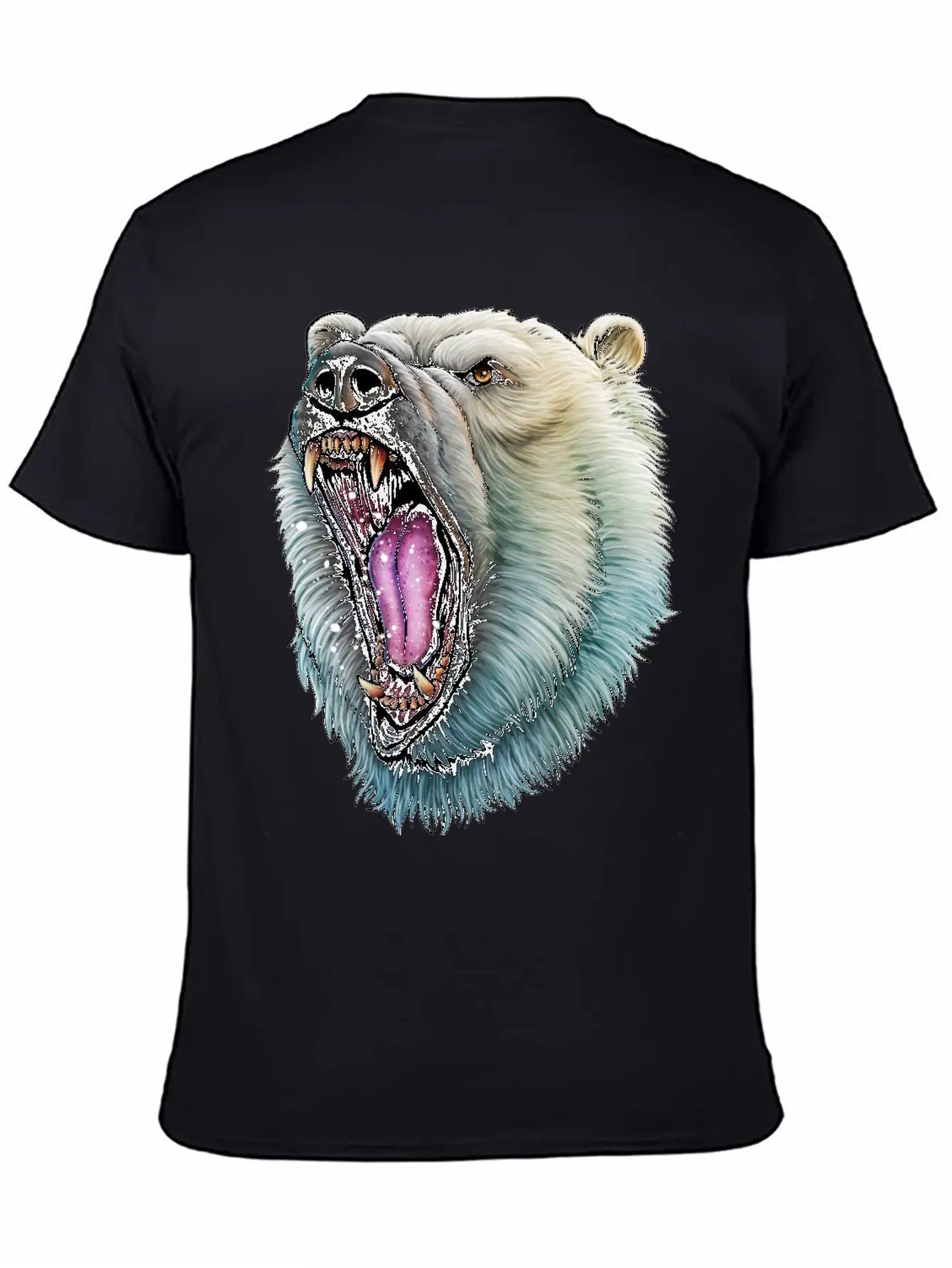 Angry Polar Bear Soft Cotton Short Sleeve Tee ¨C Unisex Wardrobe Staple