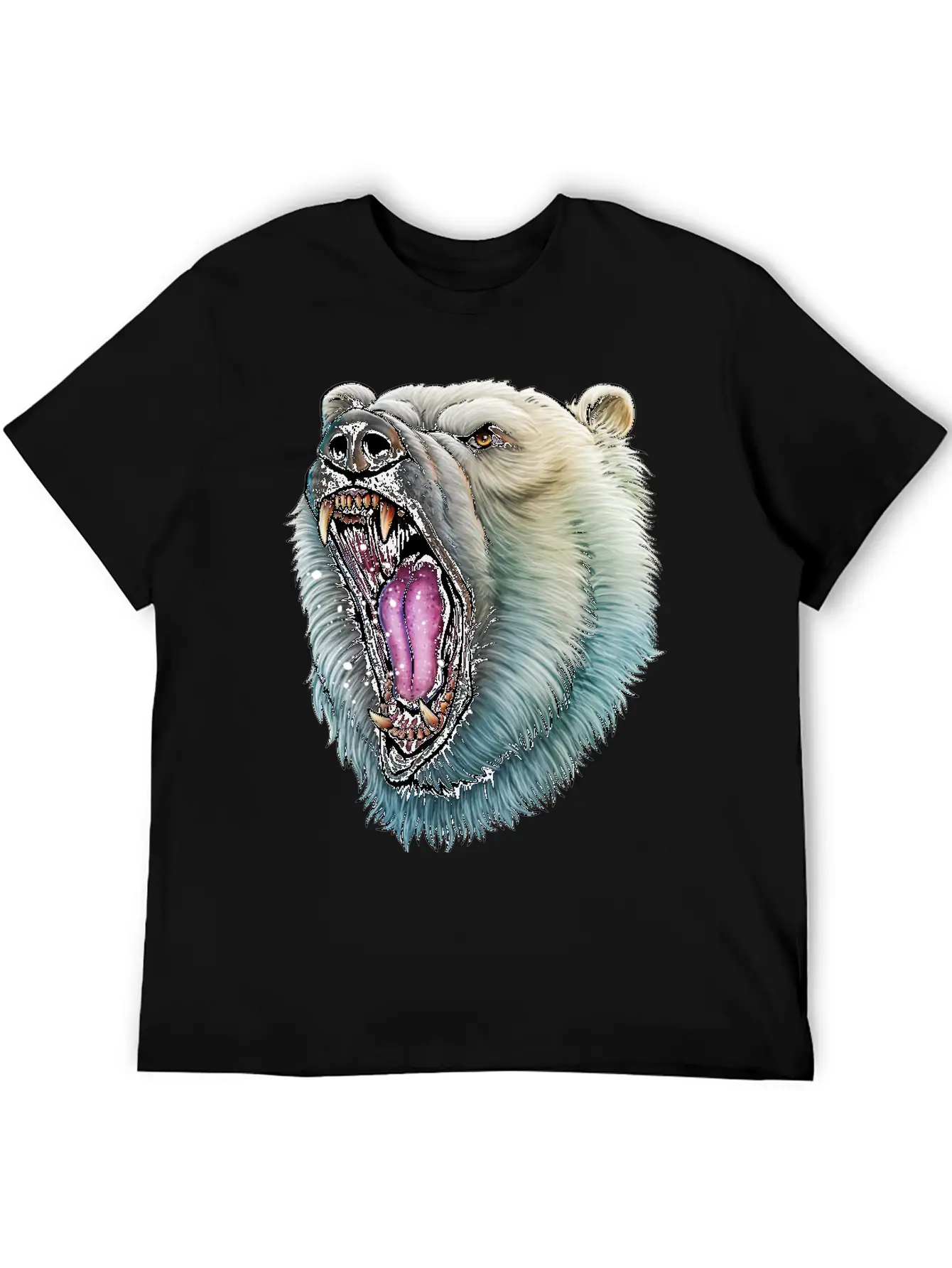 Angry Polar Bear Soft Cotton Short Sleeve Tee ¨C Unisex Wardrobe Staple