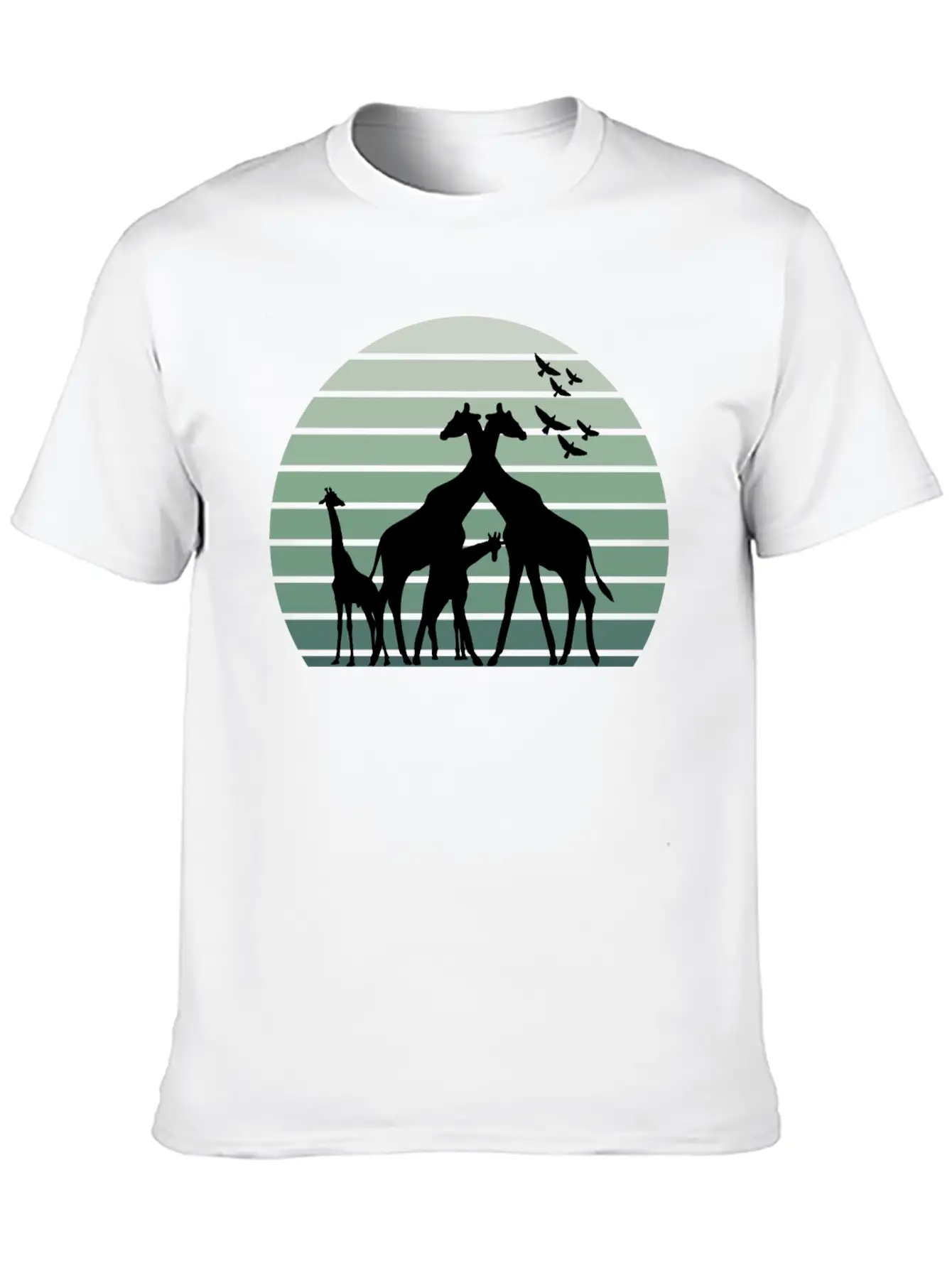Animals Giraffes Soft Cotton Short Sleeve Tee ¨C Unisex Wardrobe Staple