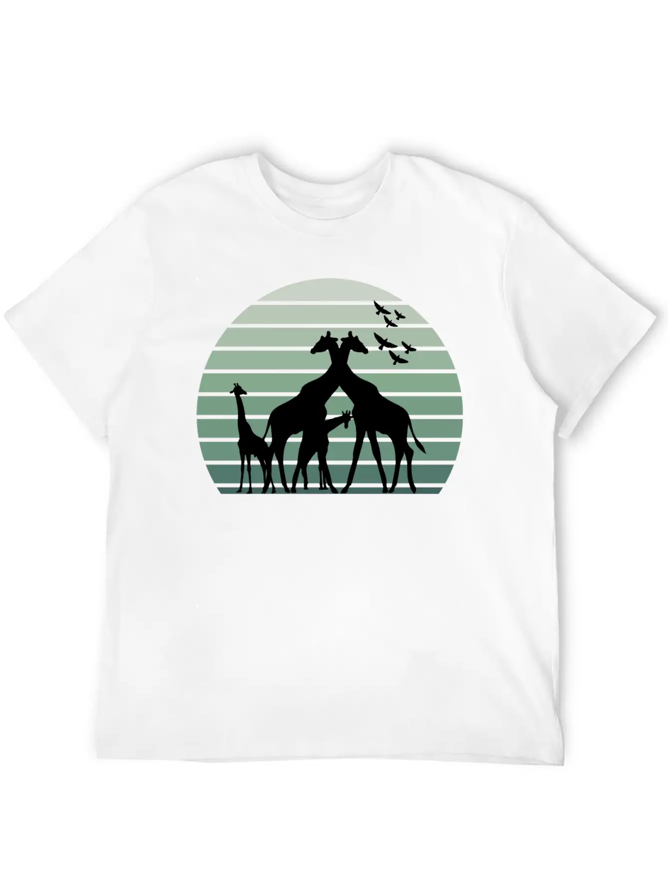 Animals Giraffes Soft Cotton Short Sleeve Tee ¨C Unisex Wardrobe Staple