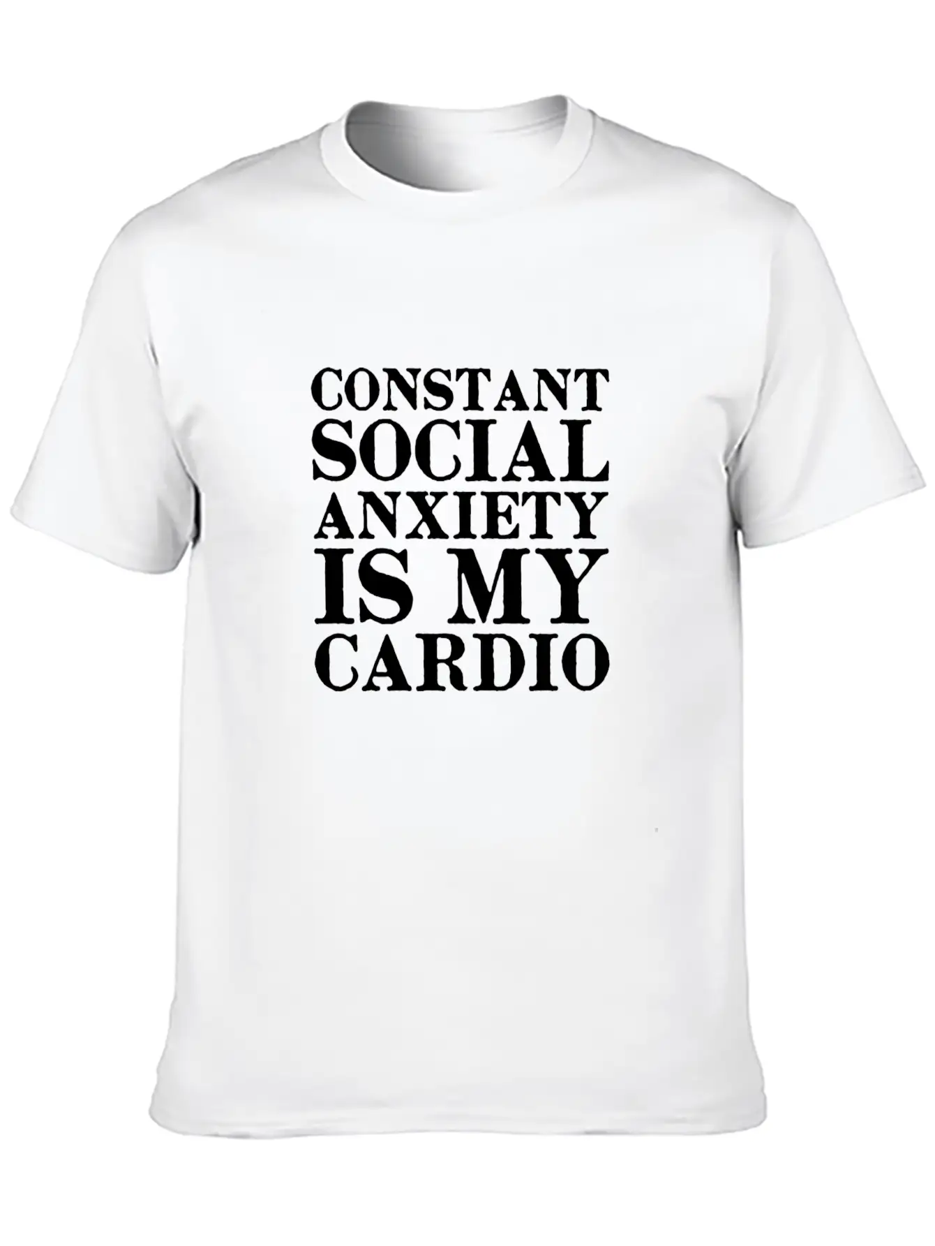 Anxiety Amazon Logo Basic Graphic T-Shirt ¨C Daily Comfort In Soft Cotton