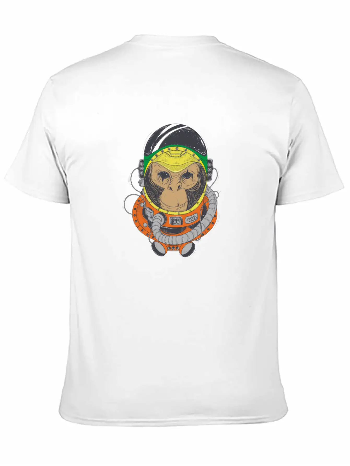 Ape In Space Essential Cotton Tee For Daily Outfits ¨C Unisex Style