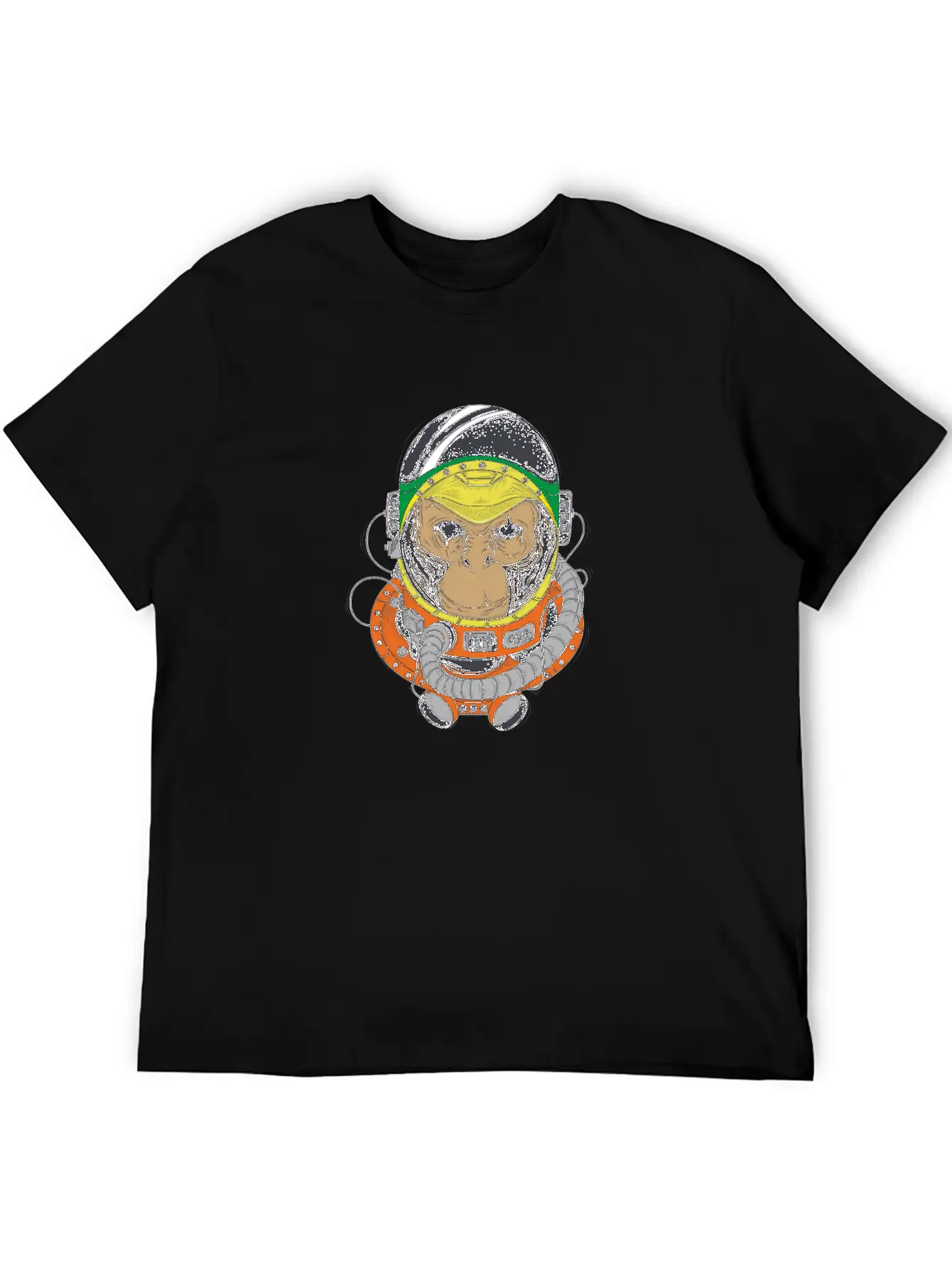 Ape In Space Essential Cotton Tee For Daily Outfits ¨C Unisex Style