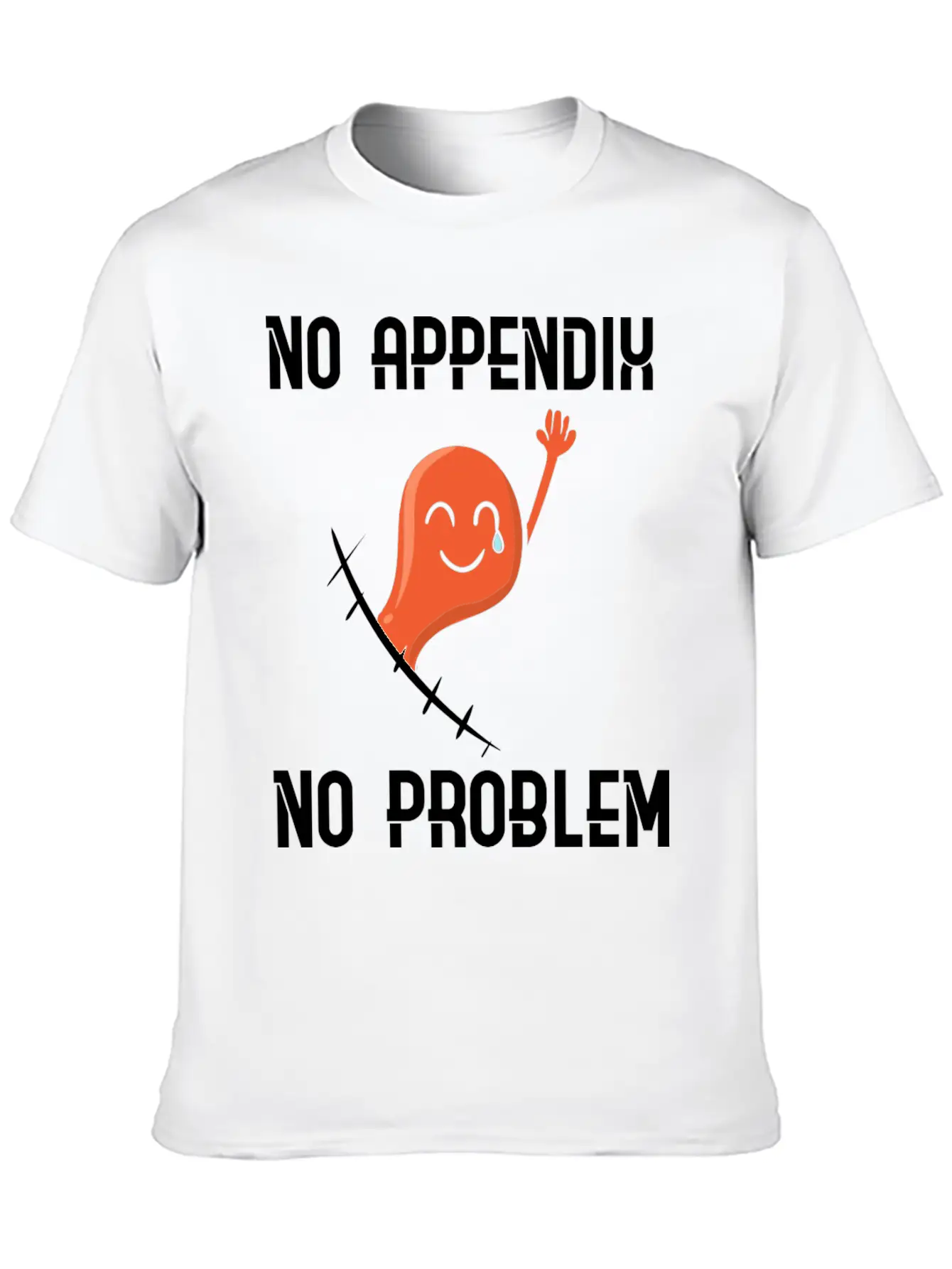 Appendix Removal Surgery Sympathy Soft Cotton Short Sleeve Tee ¨C Unisex Wardrobe Staple