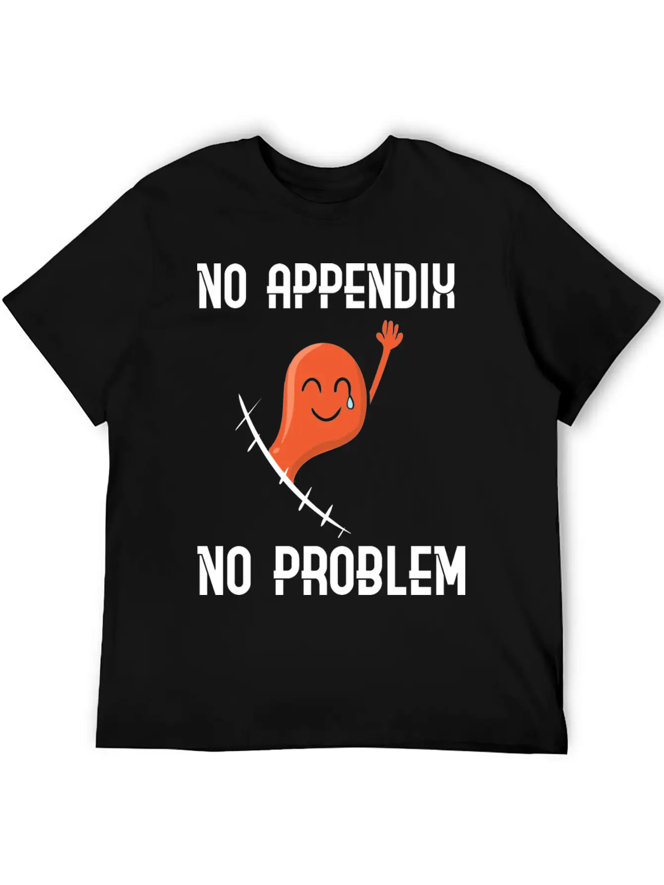 Appendix Removal Surgery Sympathy Soft Cotton Short Sleeve Tee ¨C Unisex Wardrobe Staple