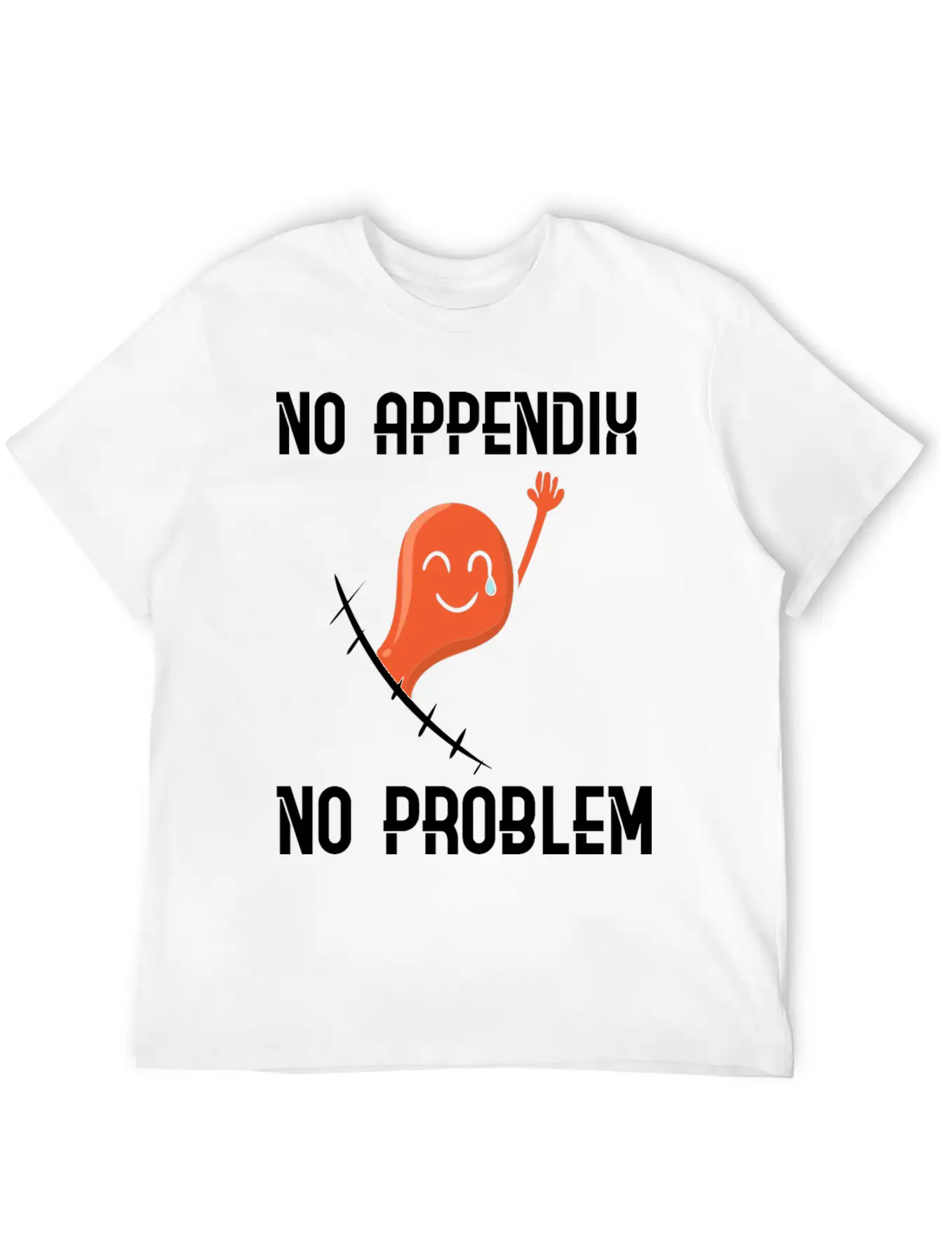 Appendix Removal Surgery Sympathy Soft Cotton Short Sleeve Tee ¨C Unisex Wardrobe Staple