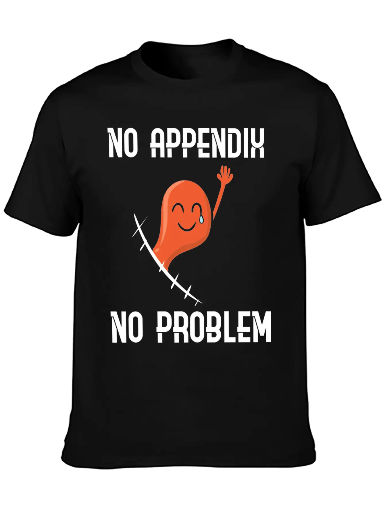 Appendix Removal Surgery Sympathy Soft Cotton Short Sleeve Tee ¨C Unisex Wardrobe Staple