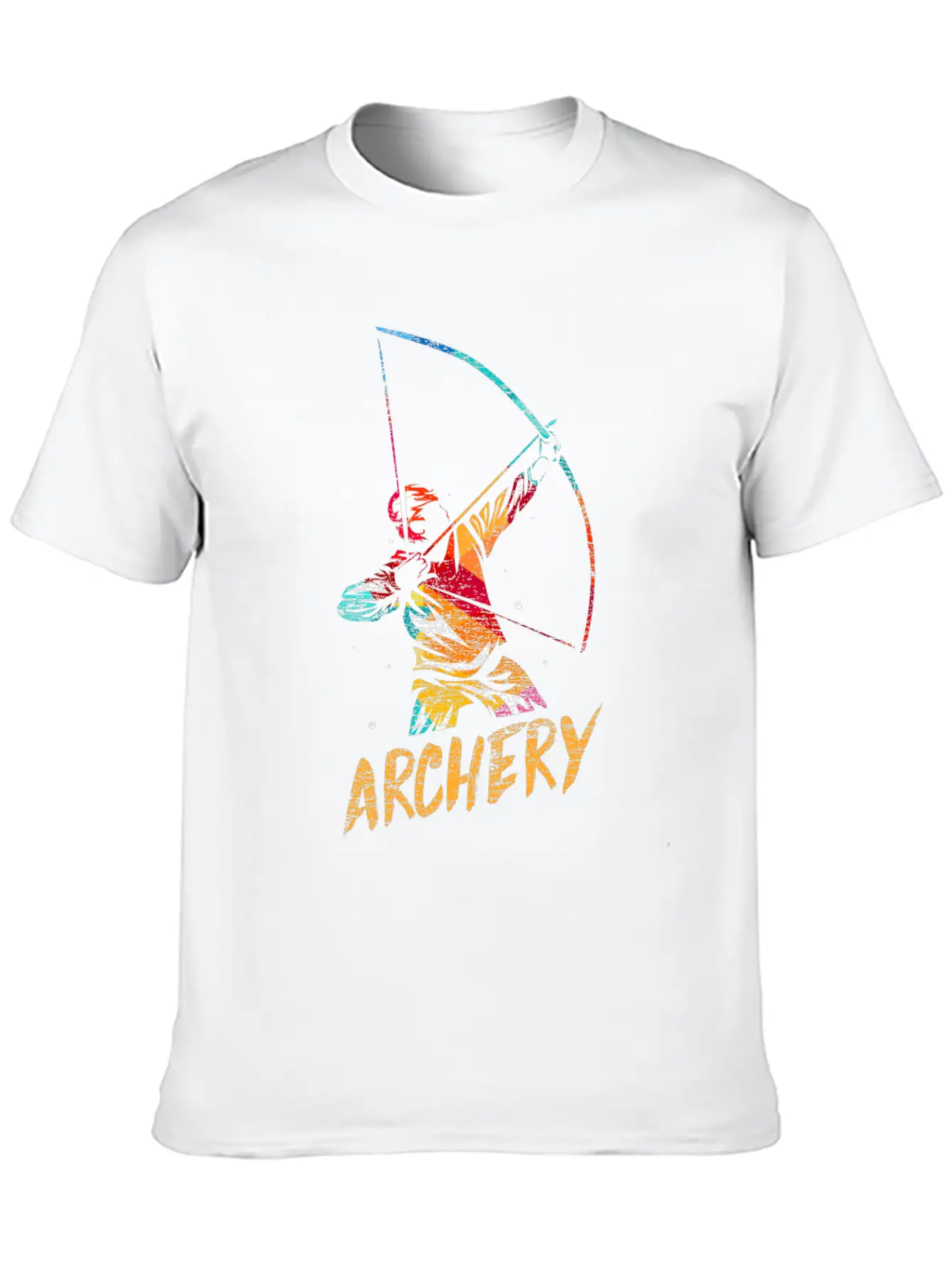 Archery Arc Sports Longbow Bow Gift Soft Cotton Short Sleeve Tee ¨C Unisex Wardrobe Staple