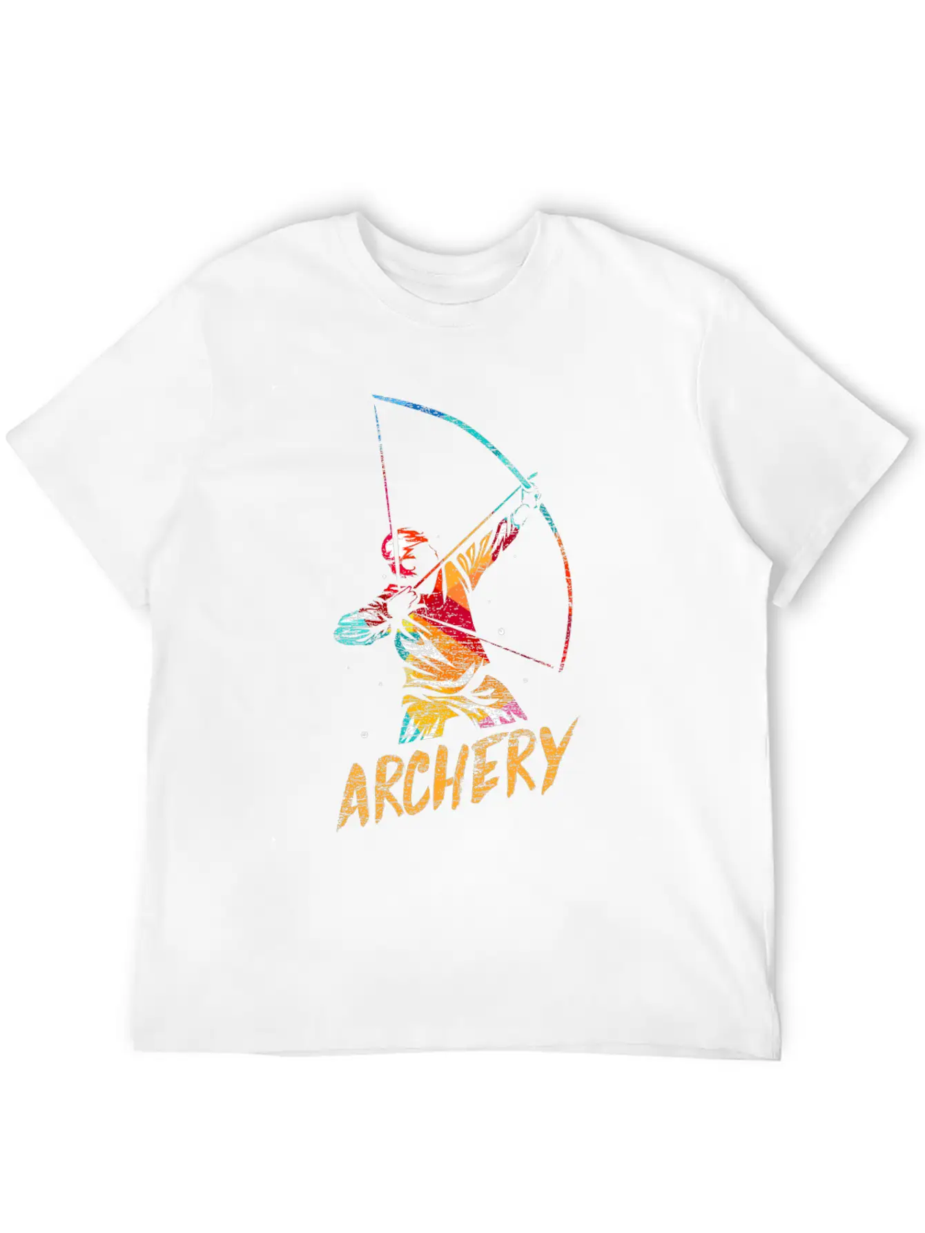 Archery Arc Sports Longbow Bow Gift Soft Cotton Short Sleeve Tee ¨C Unisex Wardrobe Staple