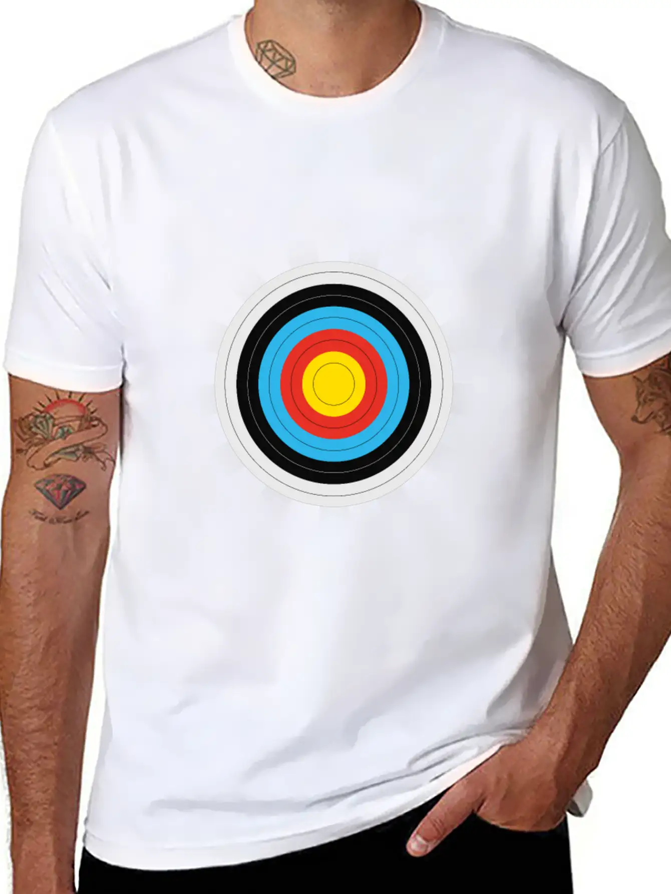 Archery Arrow Bow Archer Basic Graphic T-Shirt ¨C Daily Comfort In Soft Cotton