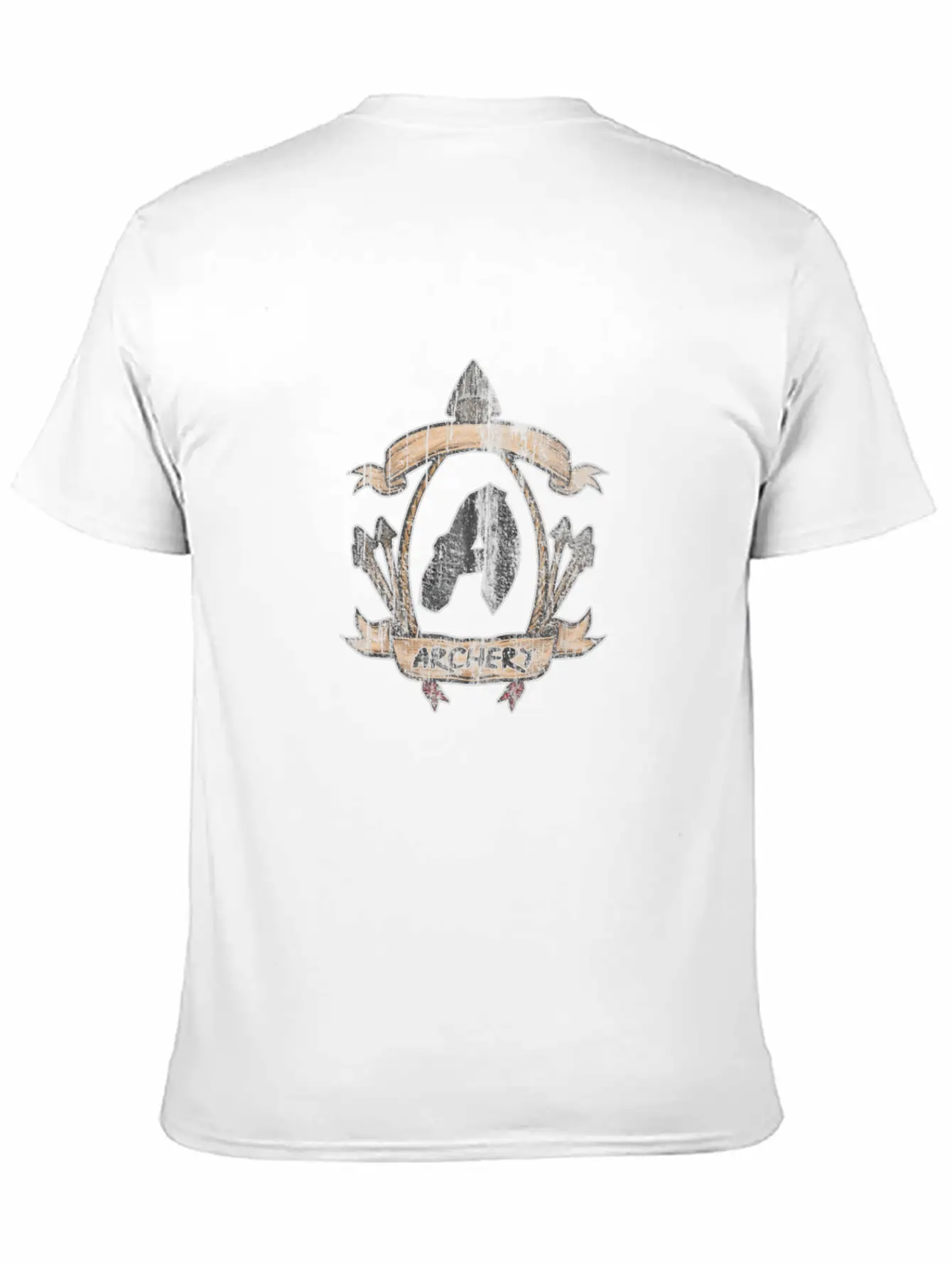 Archery Sport Bow Arrow Essential Cotton Tee For Daily Outfits ¨C Unisex Style