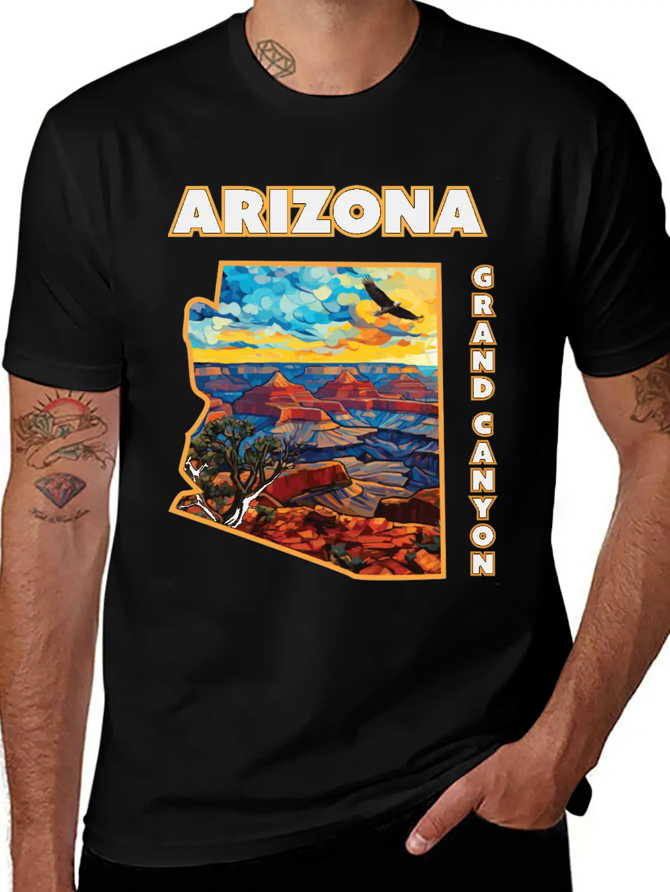 Arizona Grand Canyon Soft Cotton Short Sleeve Tee ¨C Unisex Wardrobe Staple