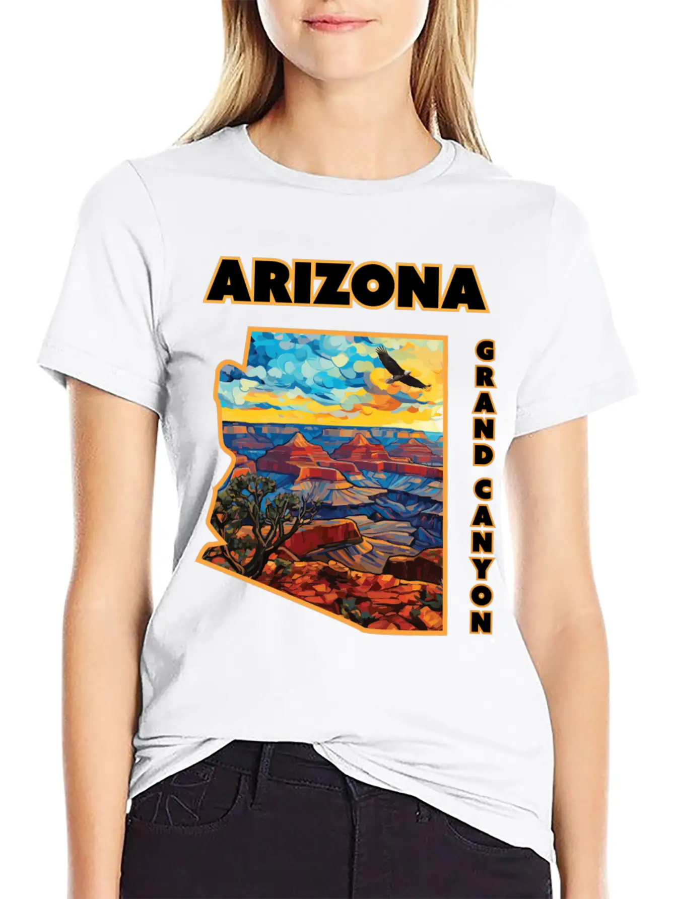 Arizona Grand Canyon Soft Cotton Short Sleeve Tee ¨C Unisex Wardrobe Staple