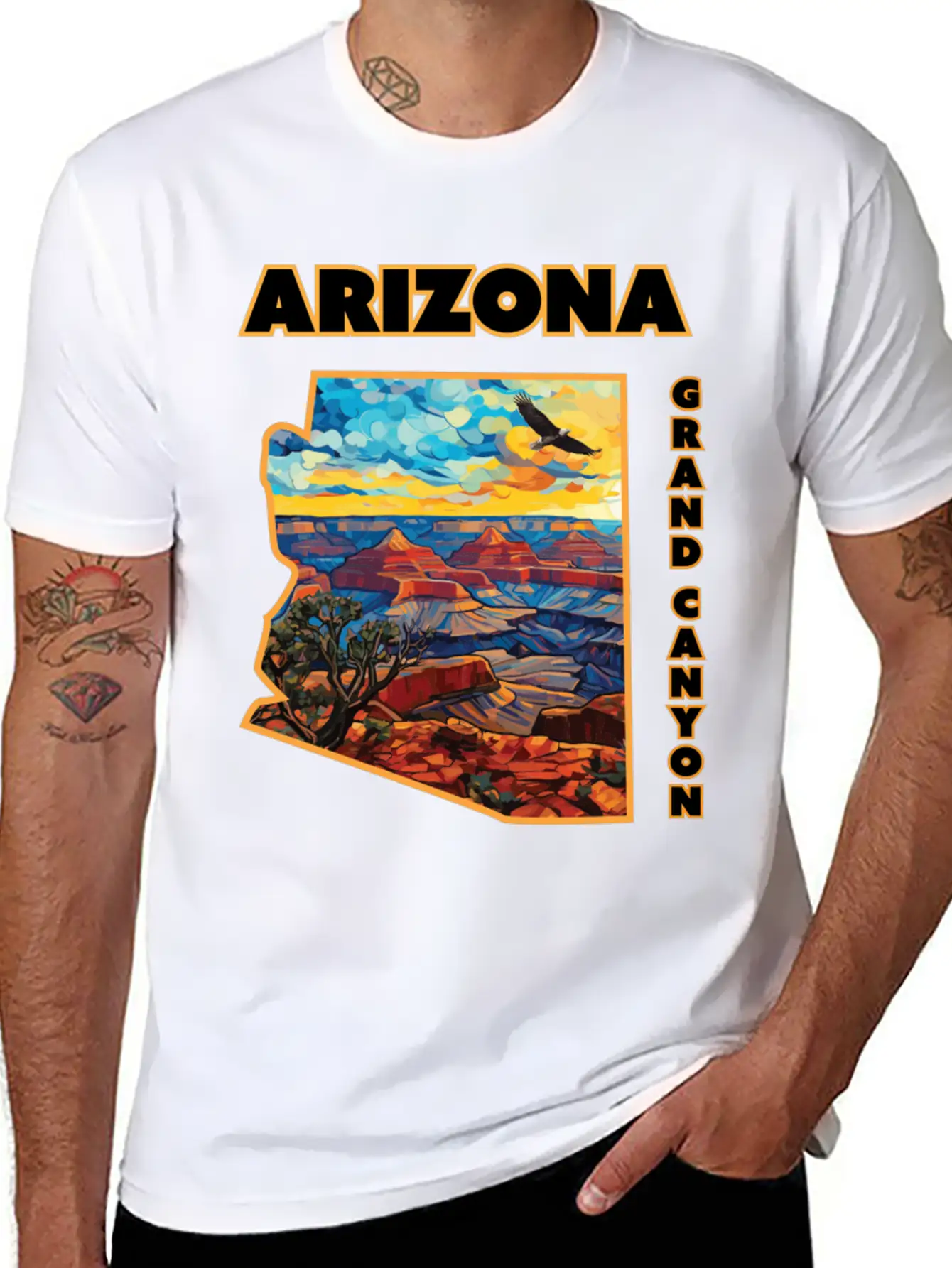 Arizona Grand Canyon Soft Cotton Short Sleeve Tee ¨C Unisex Wardrobe Staple